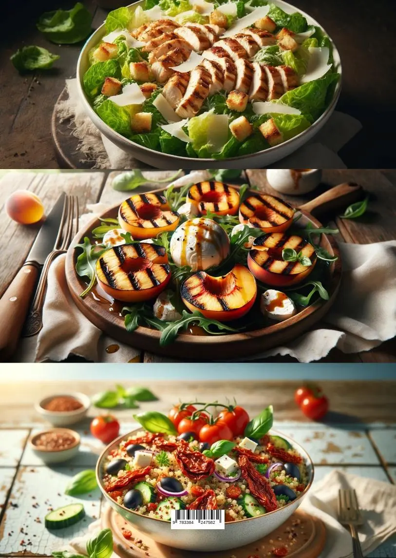 Rückseite: 9783384247582 | Sommersalate | Frische Rezepte für leichte Genüsse | Diana Kluge
