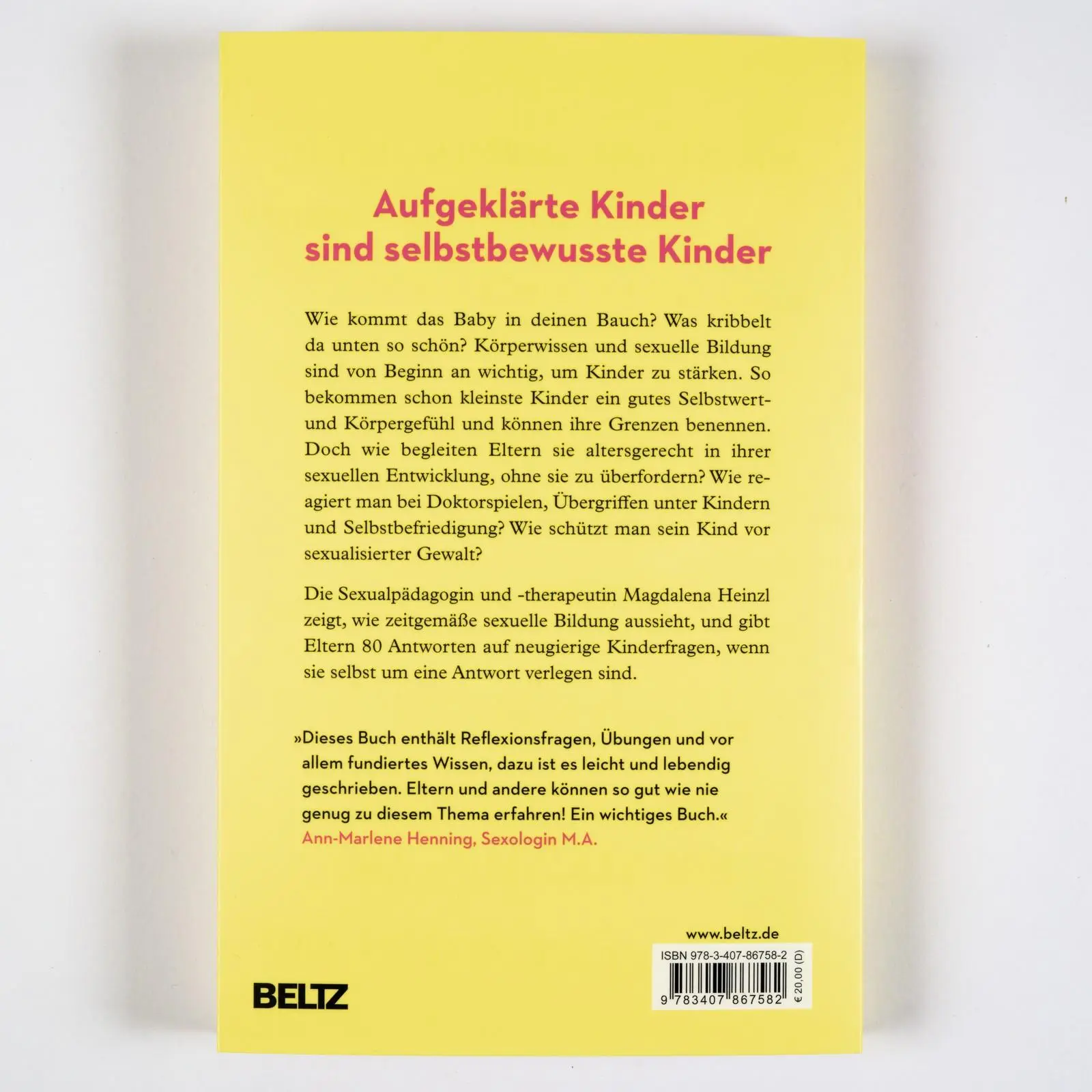 Rückseite: 9783407867582 | Was kribbelt da so schön? | Magdalena Heinzl | Taschenbuch | 269 S.