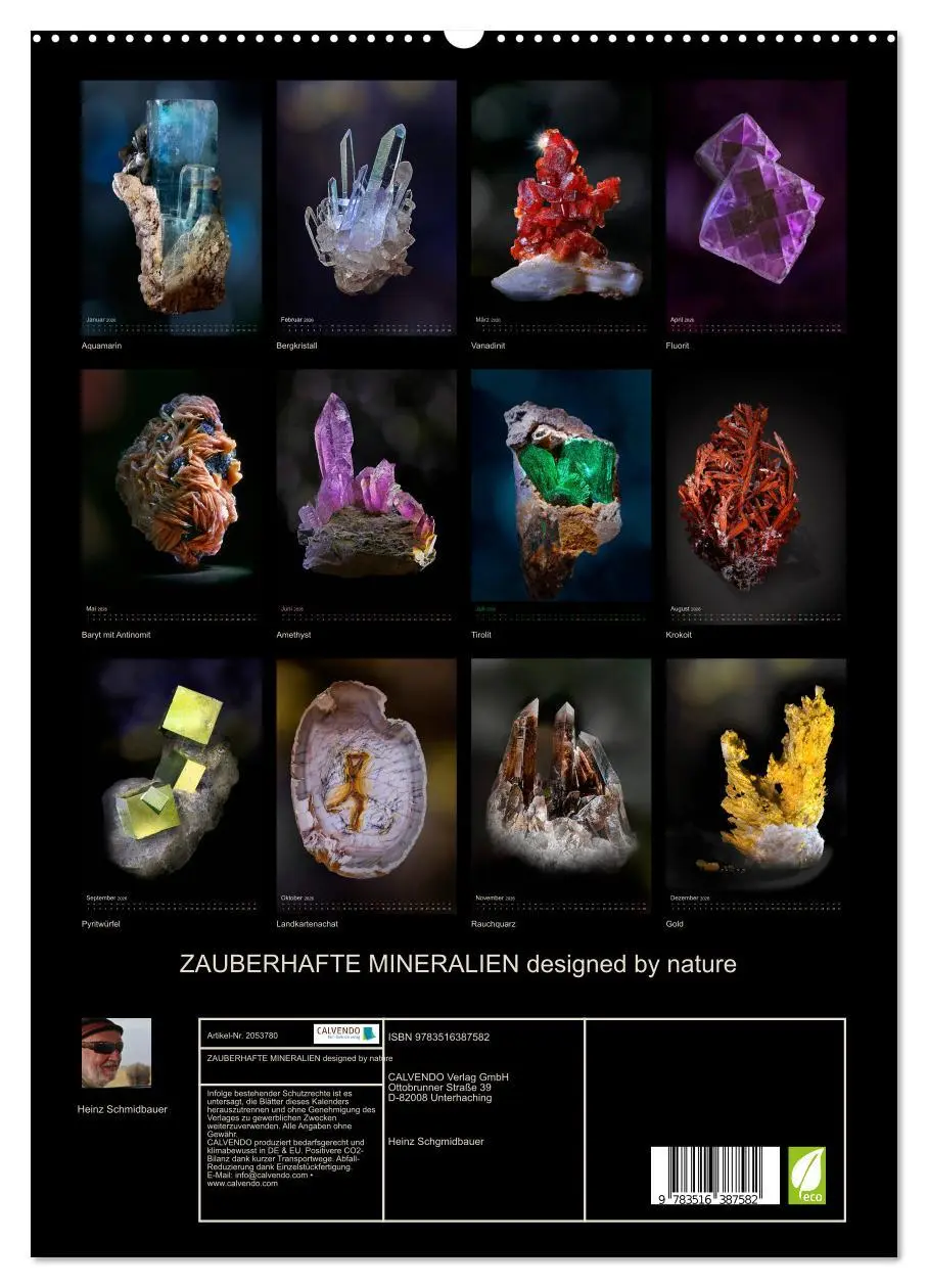 Bild: 9783516387582 | ZAUBERHAFTE MINERALIEN designed by nature (hochwertiger Premium...