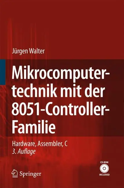 Cover: 9783540667582 | Mikrocomputertechnik mit der 8051-Controller-Familie | Jürgen Walter