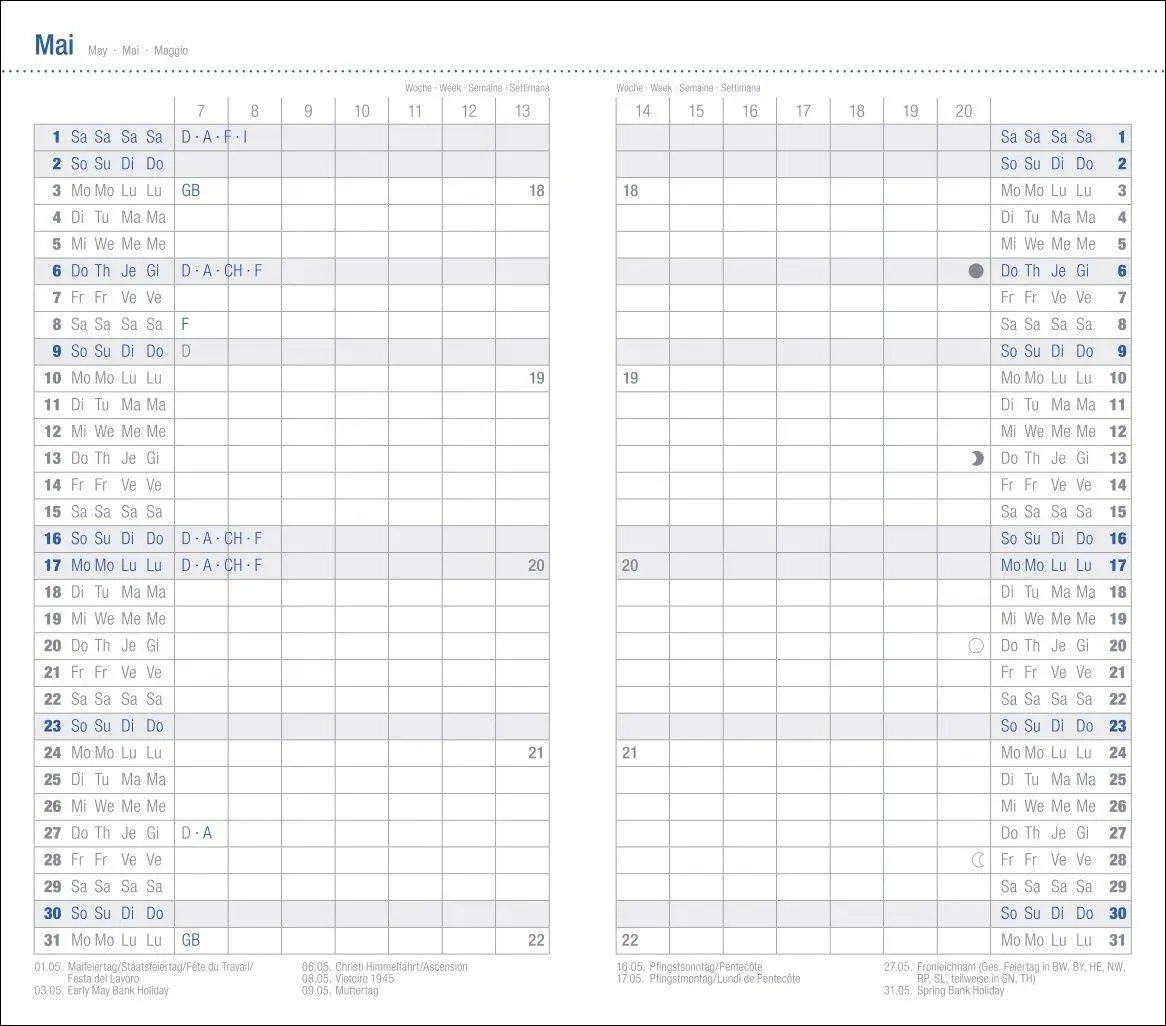 Bild: 9783756417582 | Monats-Taschenkalender, schwarz 2027 | Heye | Buch | Bürokalender Heye