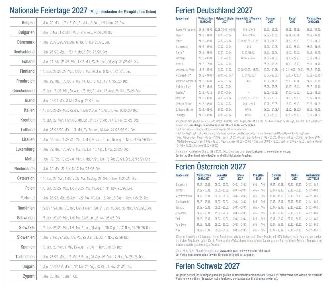 Bild: 9783756417582 | Monats-Taschenkalender, schwarz 2027 | Heye | Buch | Bürokalender Heye