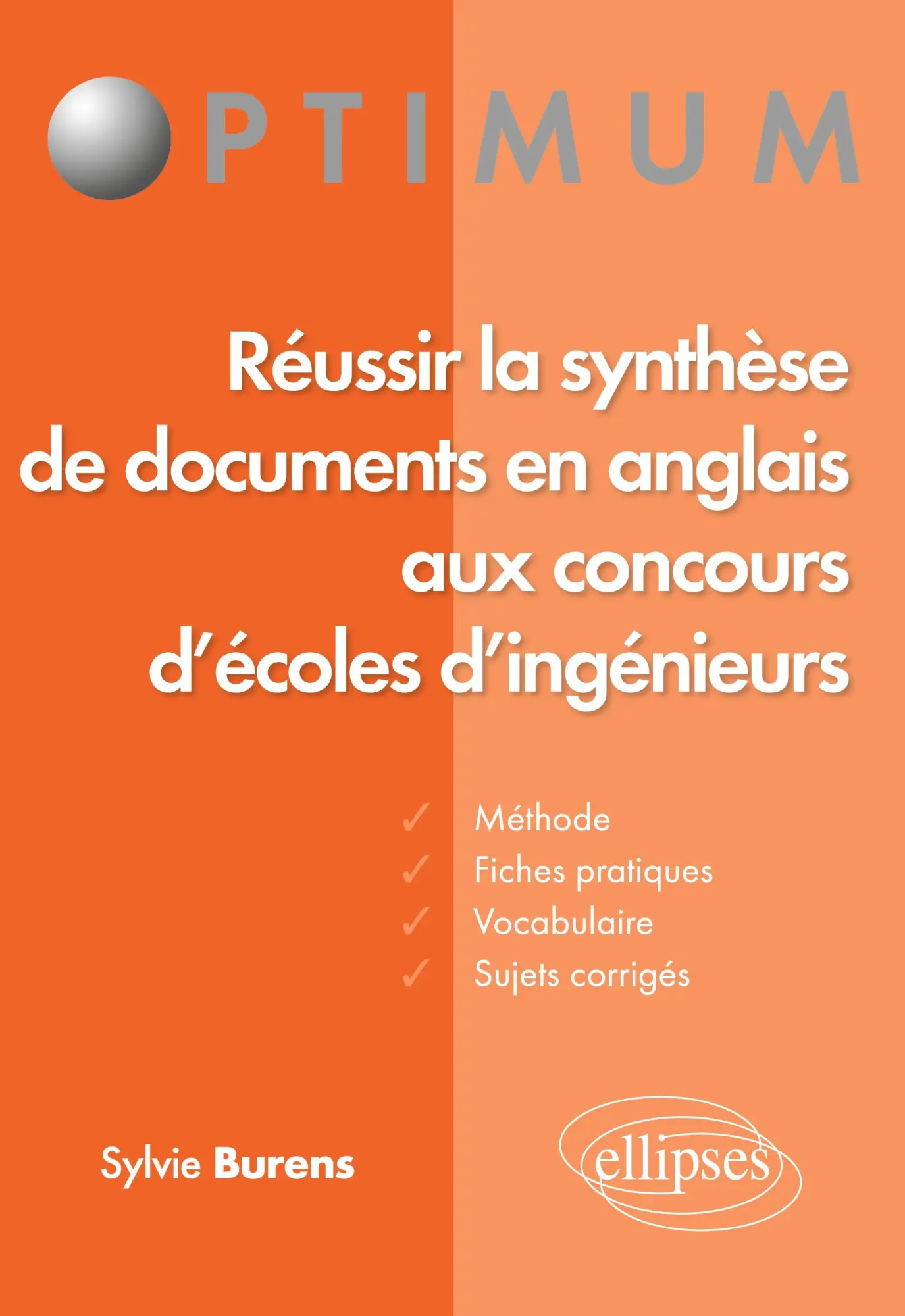 Cover: 9782729877682 | Réussir la synthèse de documents en anglais aux concours d'écoles...
