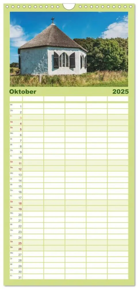Bild: 9783457117682 | Familienplaner 2025 - Entdeckungen auf der Insel Rügen mit 5...