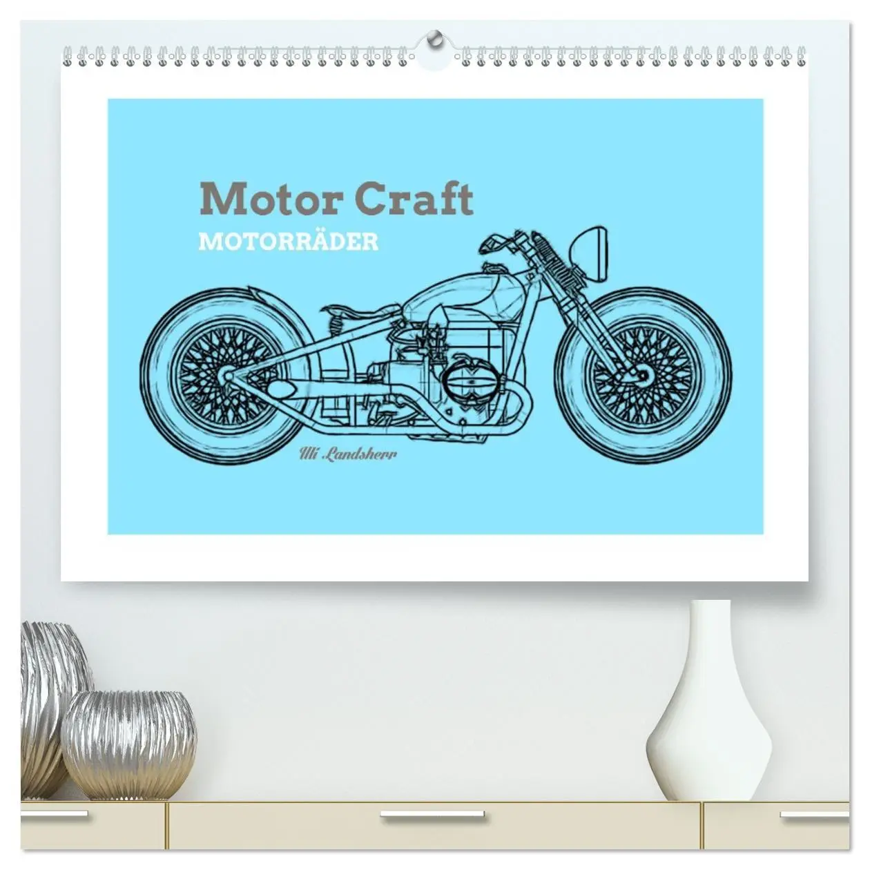 Cover: 9783457737682 | Motor Craft Motorräder (hochwertiger Premium Wandkalender 2026 DIN...