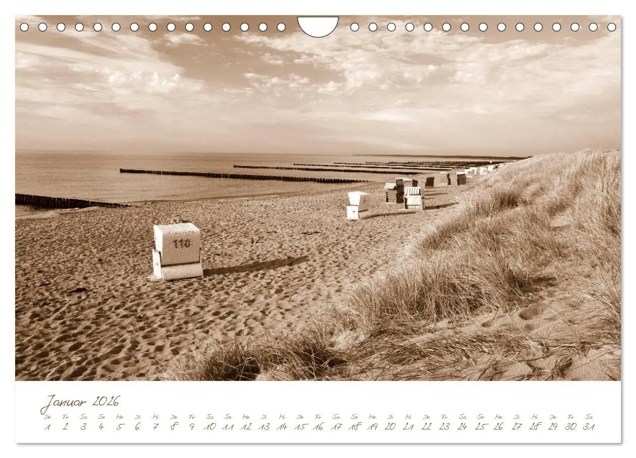 Bild: 9783457977682 | Ostsee-Nostalgie (Wandkalender 2026 DIN A4 quer), CALVENDO...