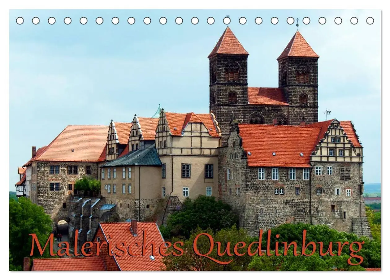 Cover: 9783516137682 | Malerisches Quedlinburg (Tischkalender 2026 DIN A5 quer), CALVENDO...