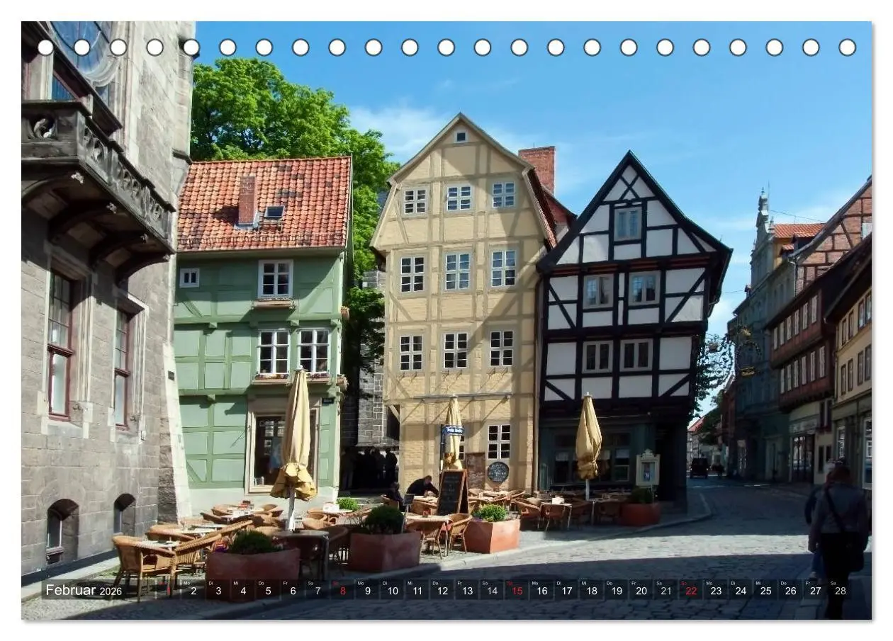 Bild: 9783516137682 | Malerisches Quedlinburg (Tischkalender 2026 DIN A5 quer), CALVENDO...