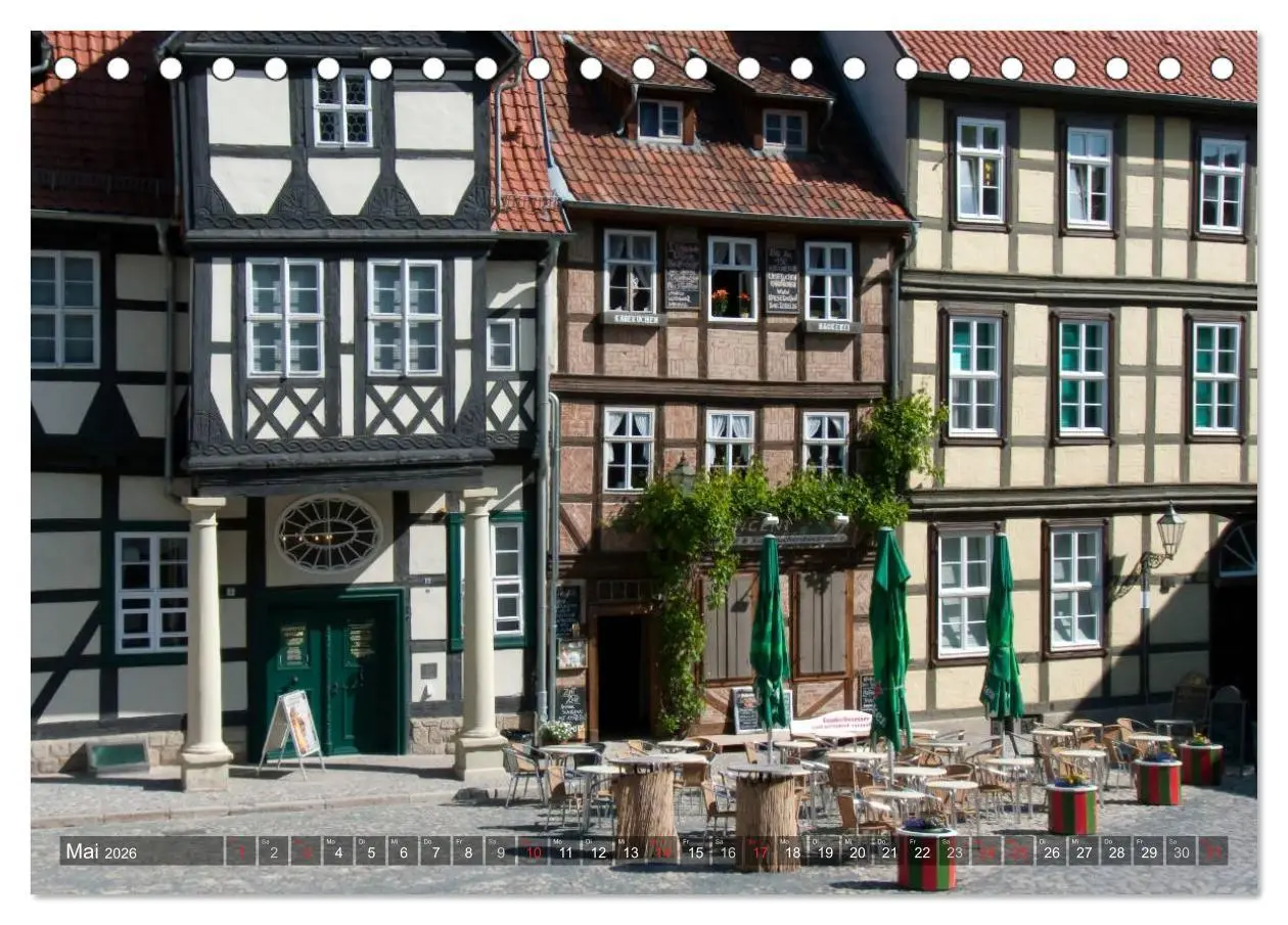 Bild: 9783516137682 | Malerisches Quedlinburg (Tischkalender 2026 DIN A5 quer), CALVENDO...