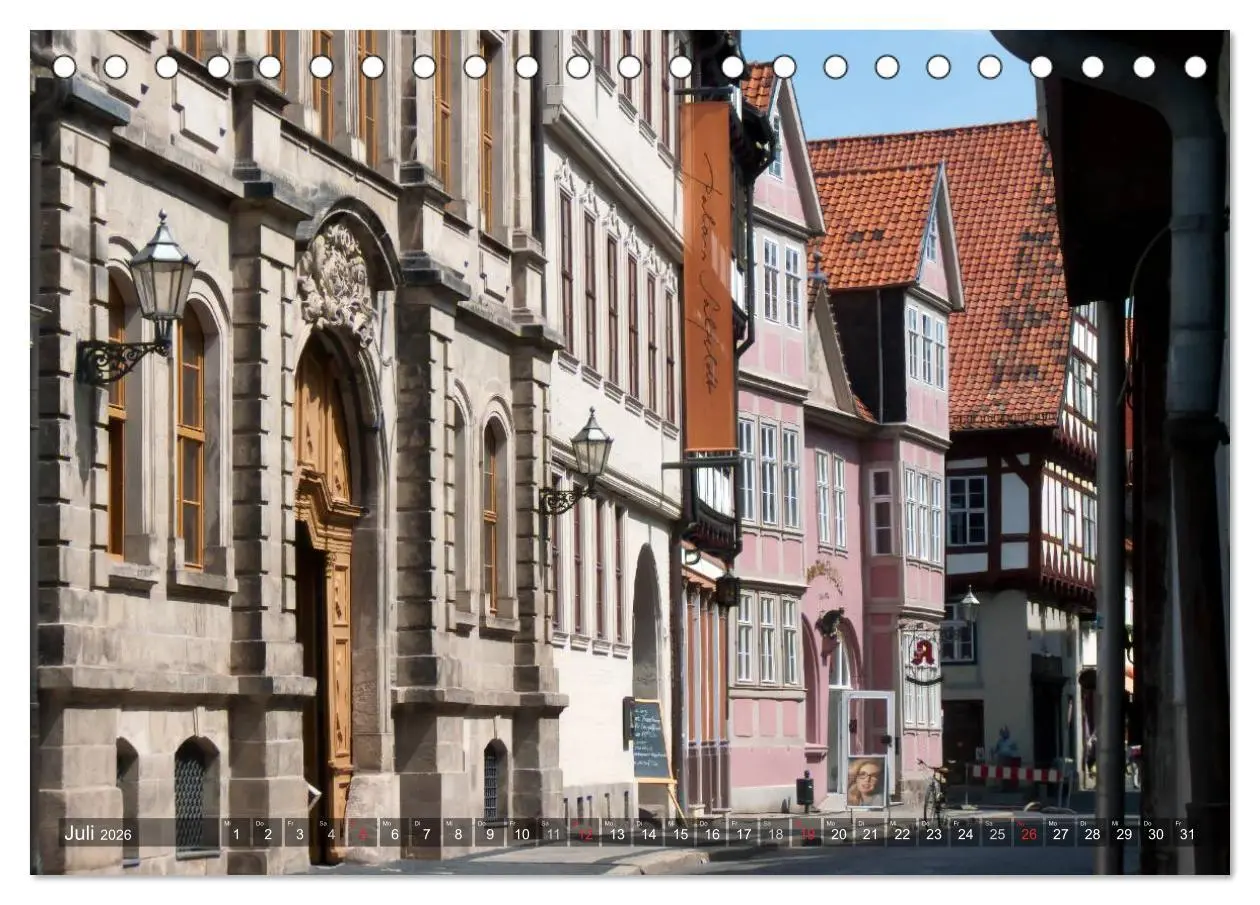 Bild: 9783516137682 | Malerisches Quedlinburg (Tischkalender 2026 DIN A5 quer), CALVENDO...
