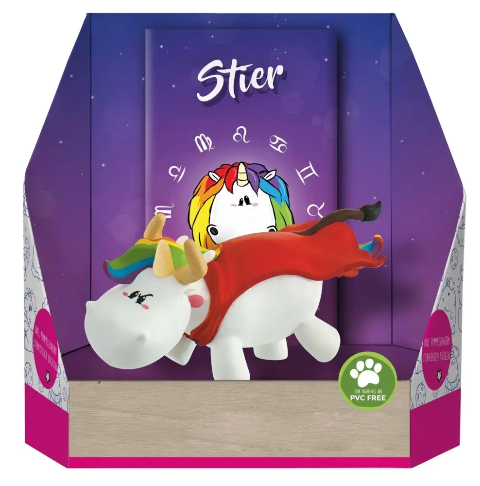 Pummeleinhorn Sammelfigur - Sternzeichen Stier