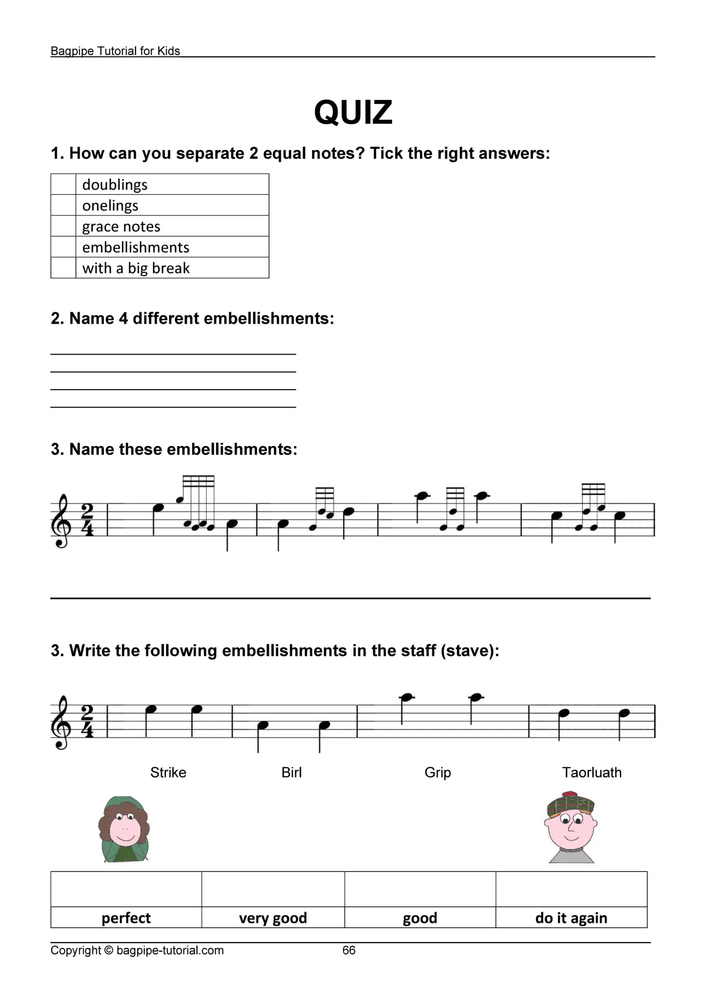 Bild: 9783981997682 | Bagpipe Tutorial for Kids and Adults | Klinger Susy | Taschenbuch