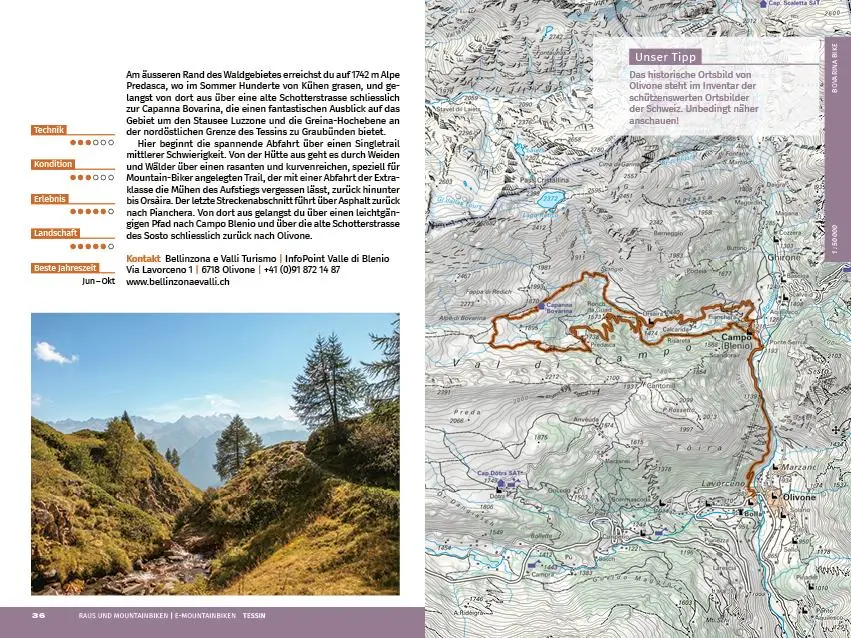 Bild: 9783259037782 | Tessin Raus und Mountainbiken E-Mountainbiken | AG | Taschenbuch