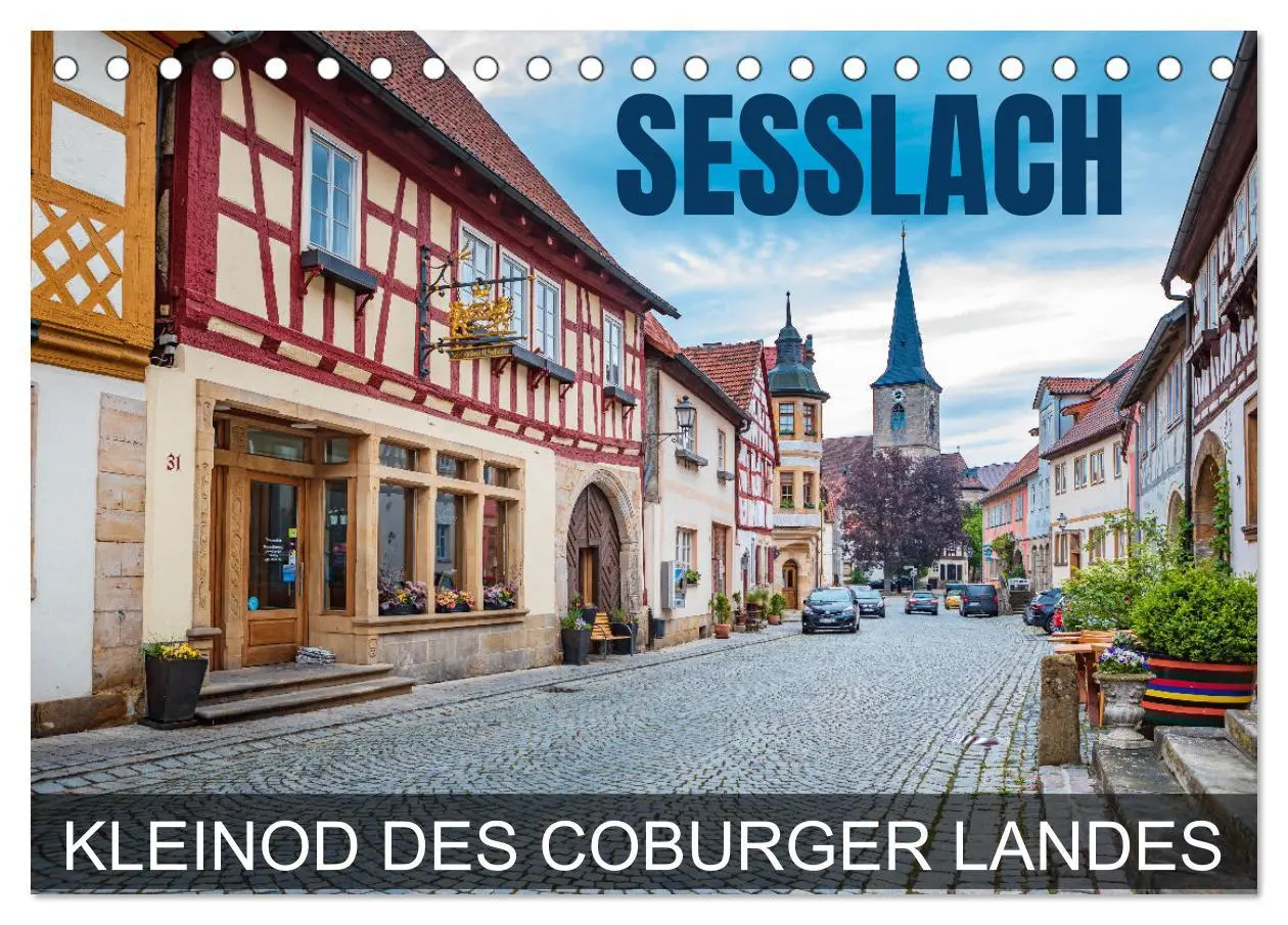 Cover: 9783457587782 | Seßlach - Kleinod des Coburger Landes (Tischkalender 2026 DIN A5...