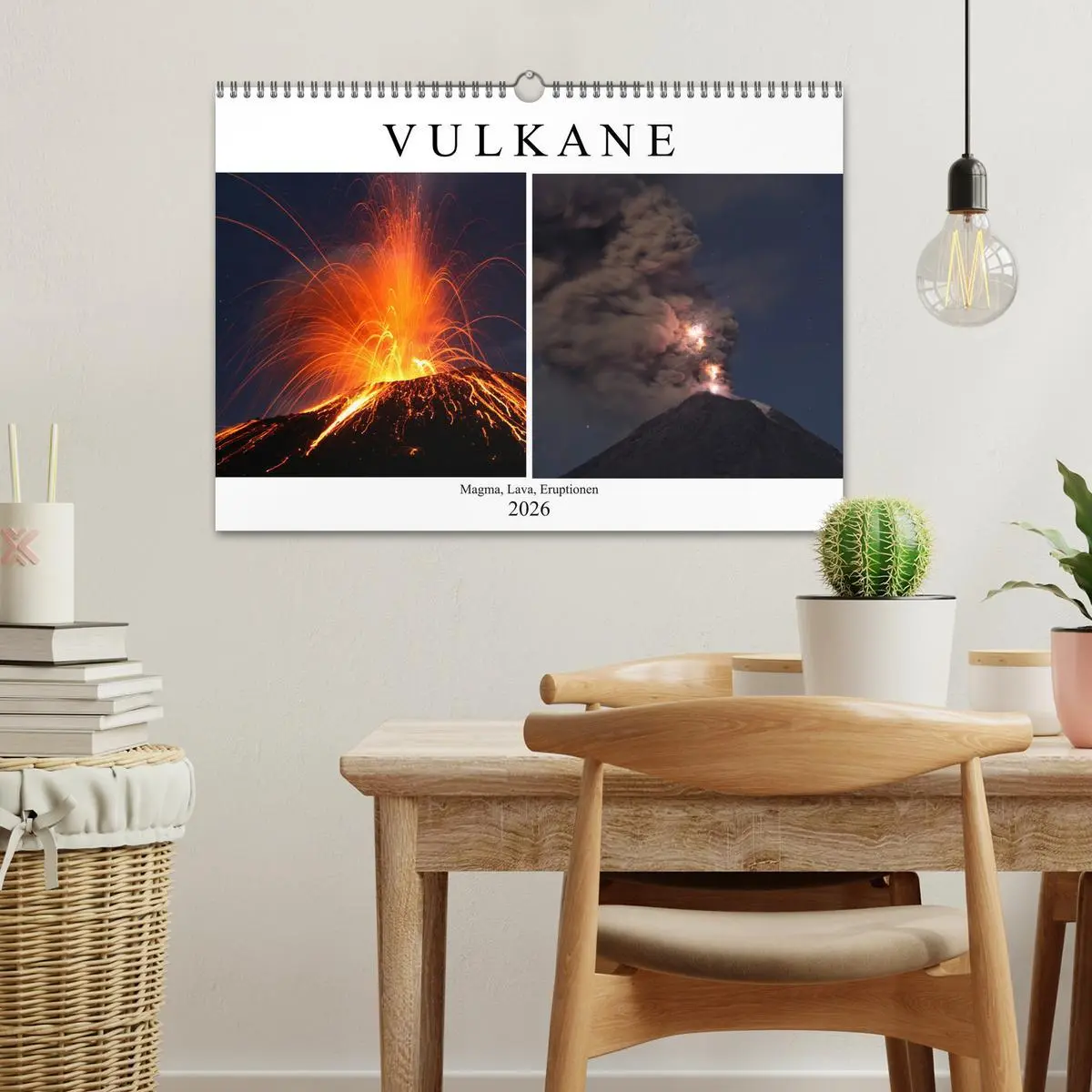 Bild: 9783457897782 | Vulkane - Magma, Lava, Eruptionen (Wandkalender 2026 DIN A3 quer),...