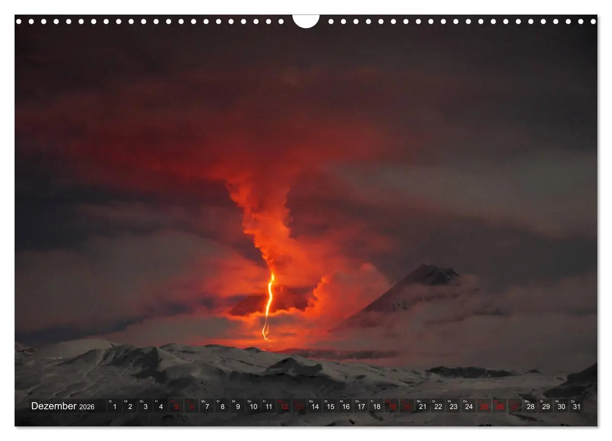 Bild: 9783457897782 | Vulkane - Magma, Lava, Eruptionen (Wandkalender 2026 DIN A3 quer),...