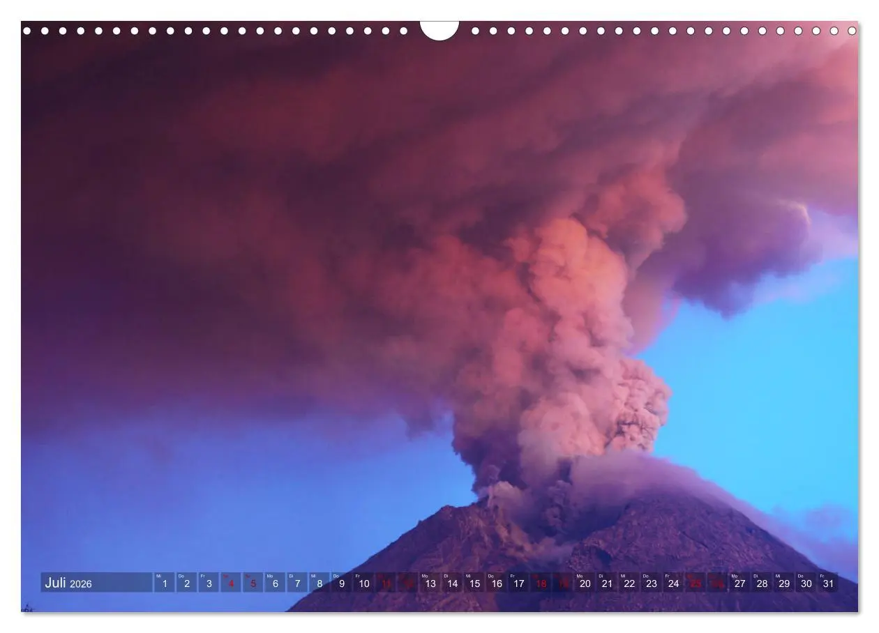 Bild: 9783457897782 | Vulkane - Magma, Lava, Eruptionen (Wandkalender 2026 DIN A3 quer),...