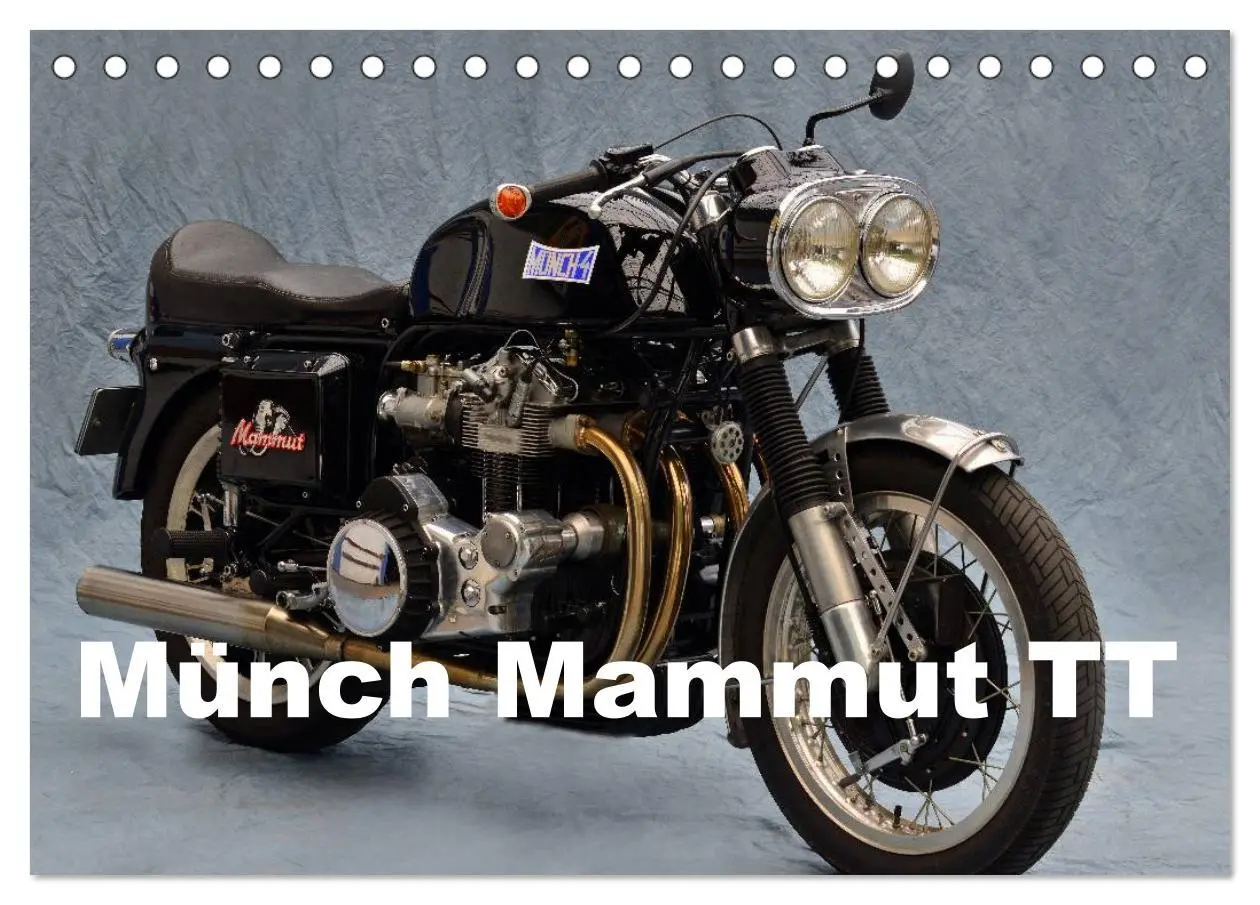 Cover: 9783516127782 | Münch Mammut TT (Tischkalender 2026 DIN A5 quer), CALVENDO...