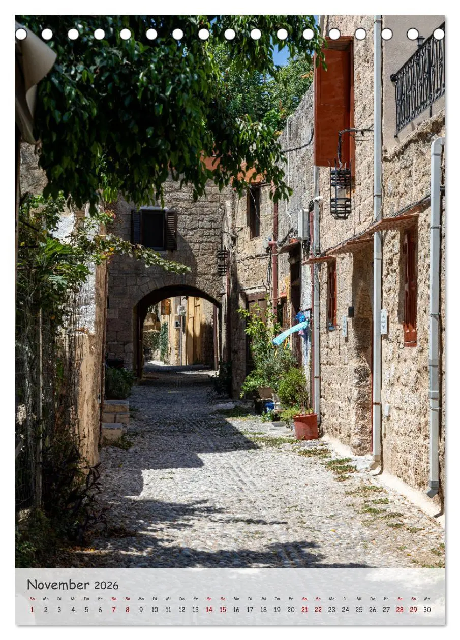 Bild: 9783516297782 | Rhodos und Symi, Insel der Schwammtaucher (Tischkalender 2026 DIN...