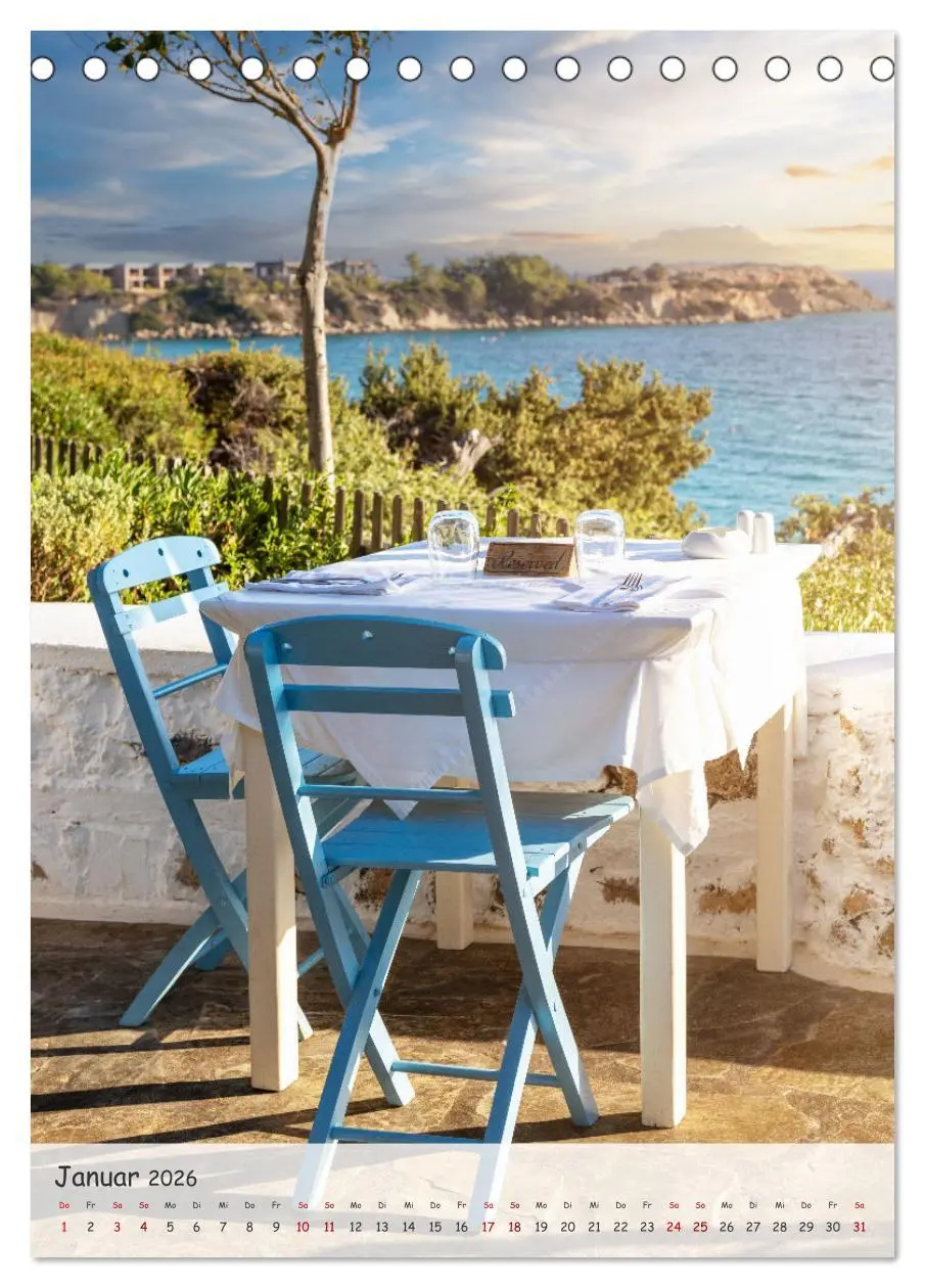 Bild: 9783516297782 | Rhodos und Symi, Insel der Schwammtaucher (Tischkalender 2026 DIN...