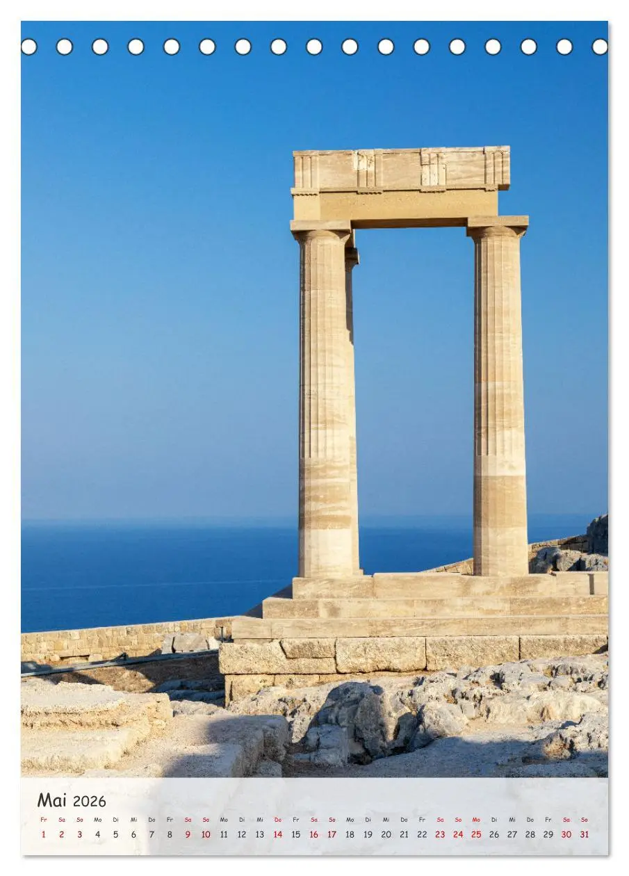 Bild: 9783516297782 | Rhodos und Symi, Insel der Schwammtaucher (Tischkalender 2026 DIN...