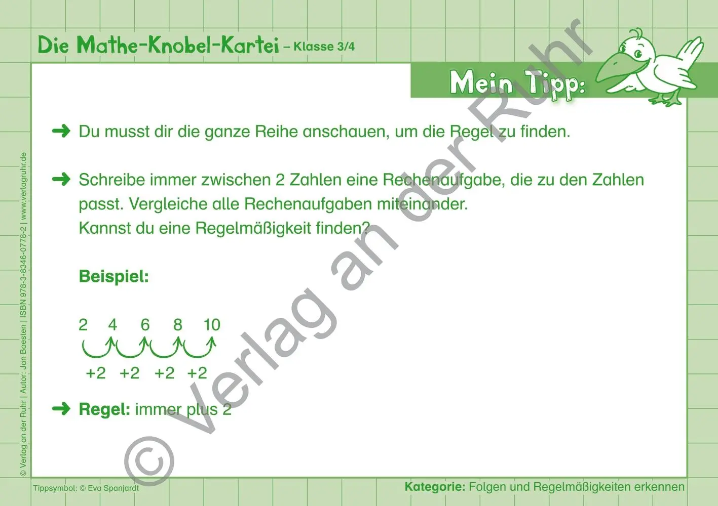 Bild: 9783834607782 | Die Mathe-Knobel-Kartei Klasse 3/4 | Jan Boesten | Taschenbuch | 47 S.