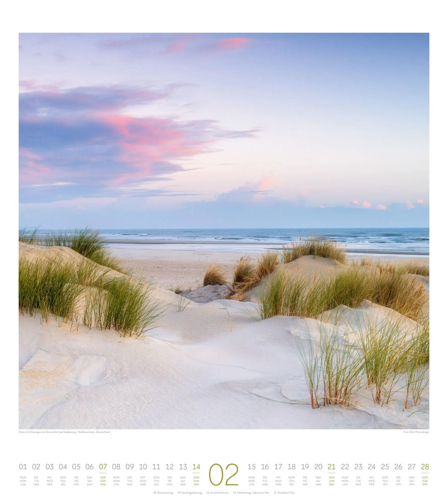 Bild: 9783838427782 | Meeresstille Kalender 2027 | Ackermann Kunstverlag GmbH | Kalender