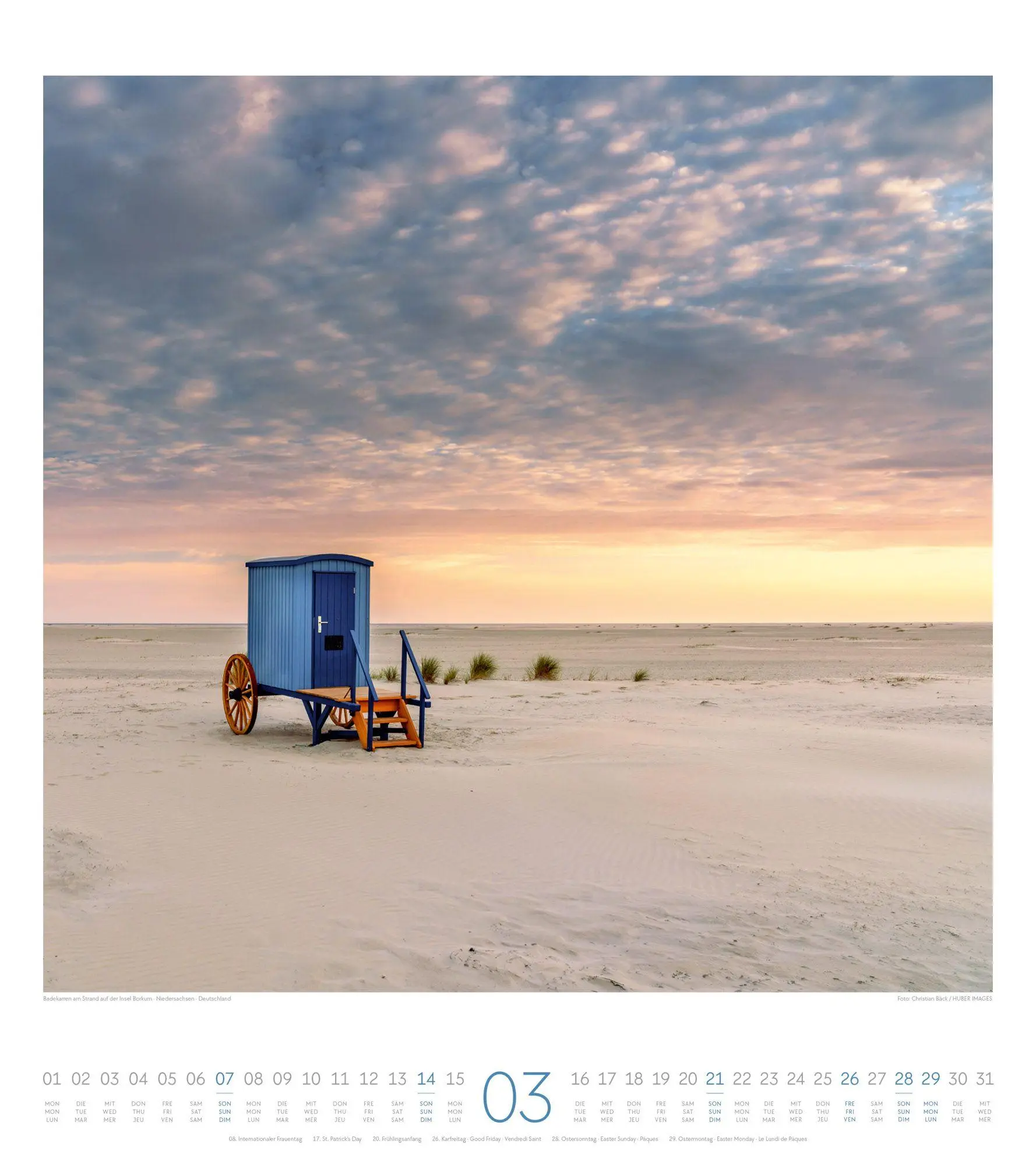 Bild: 9783838427782 | Meeresstille Kalender 2027 | Ackermann Kunstverlag GmbH | Kalender