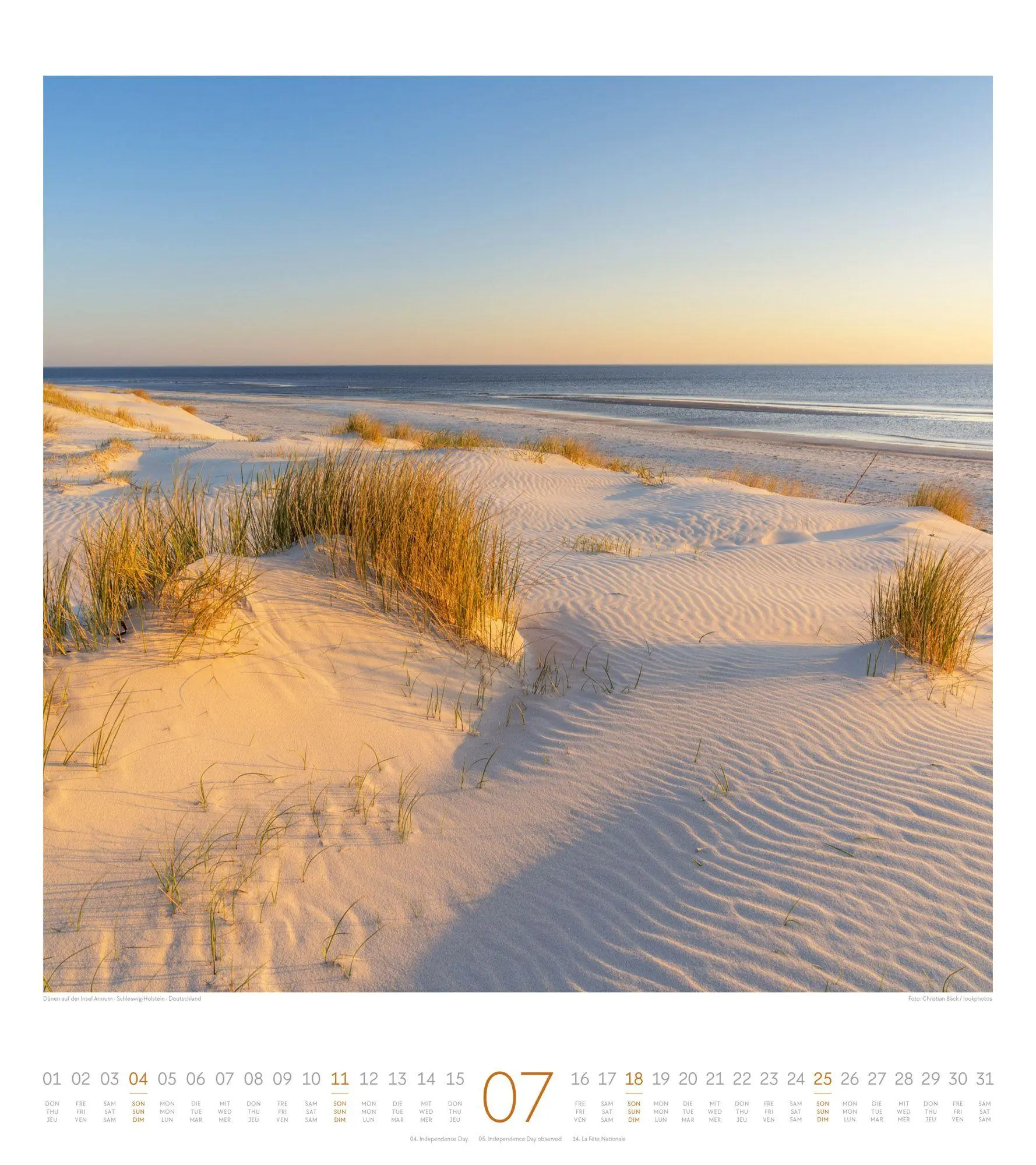 Bild: 9783838427782 | Meeresstille Kalender 2027 | Ackermann Kunstverlag GmbH | Kalender
