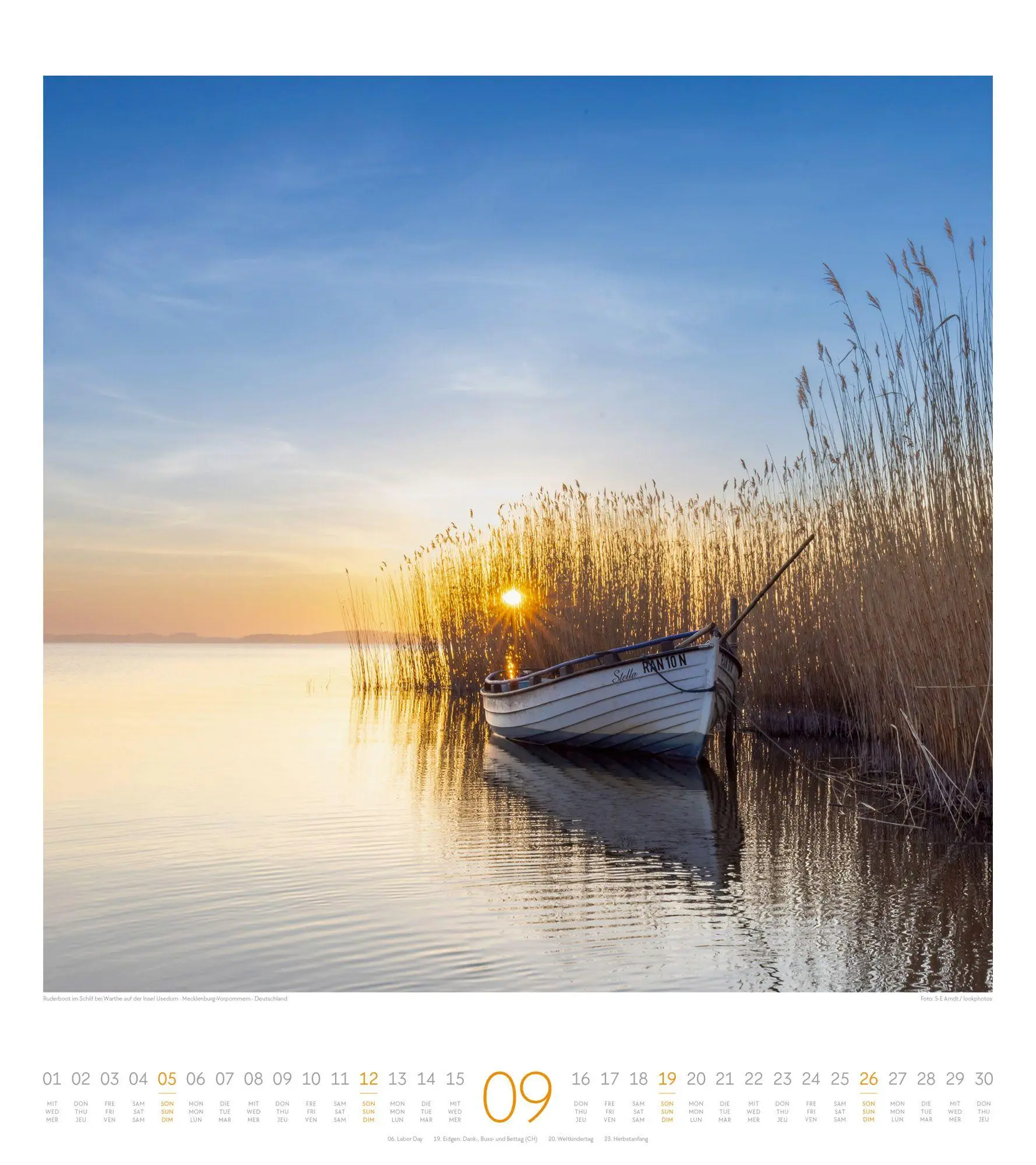Bild: 9783838427782 | Meeresstille Kalender 2027 | Ackermann Kunstverlag GmbH | Kalender