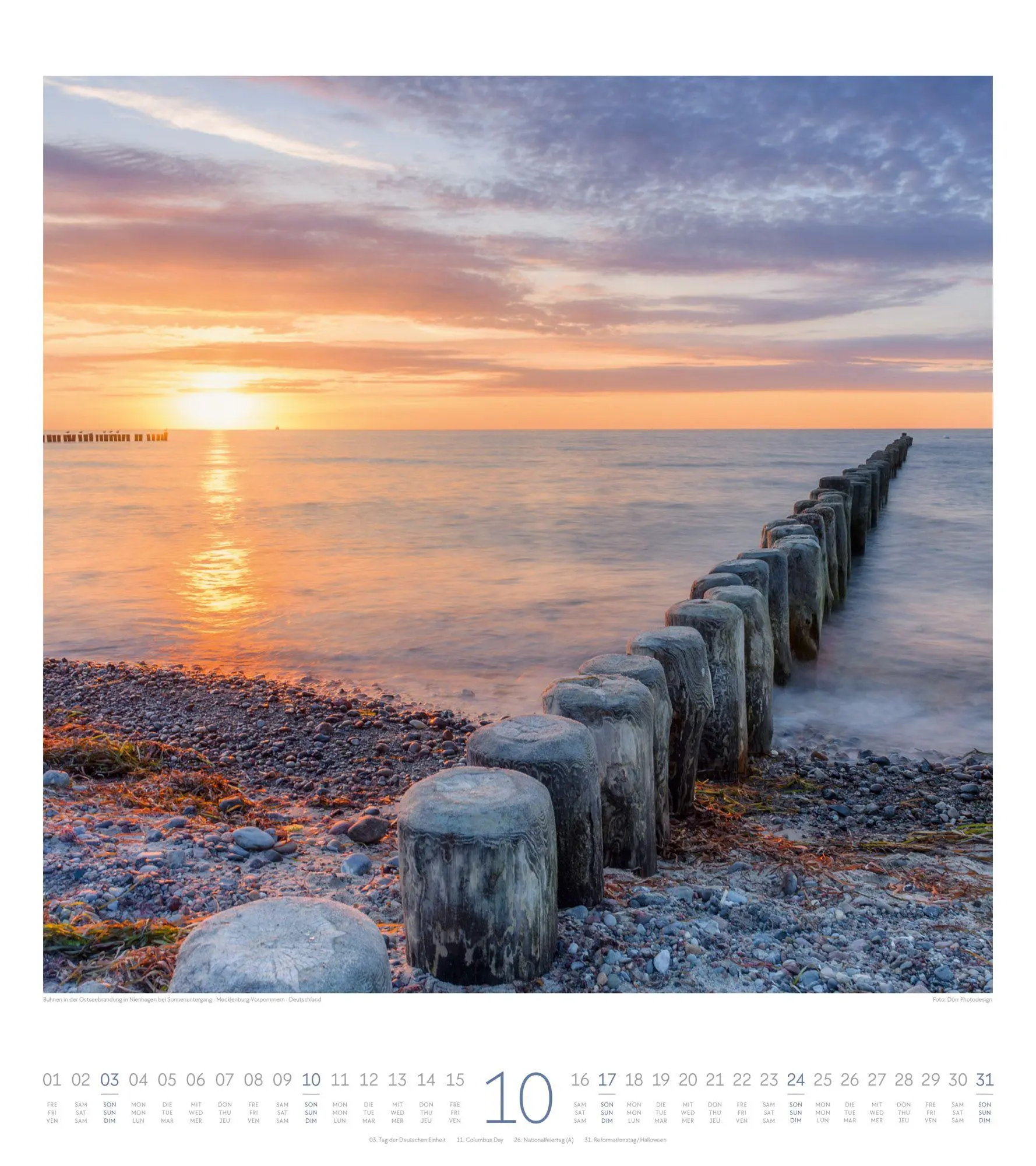 Bild: 9783838427782 | Meeresstille Kalender 2027 | Ackermann Kunstverlag GmbH | Kalender