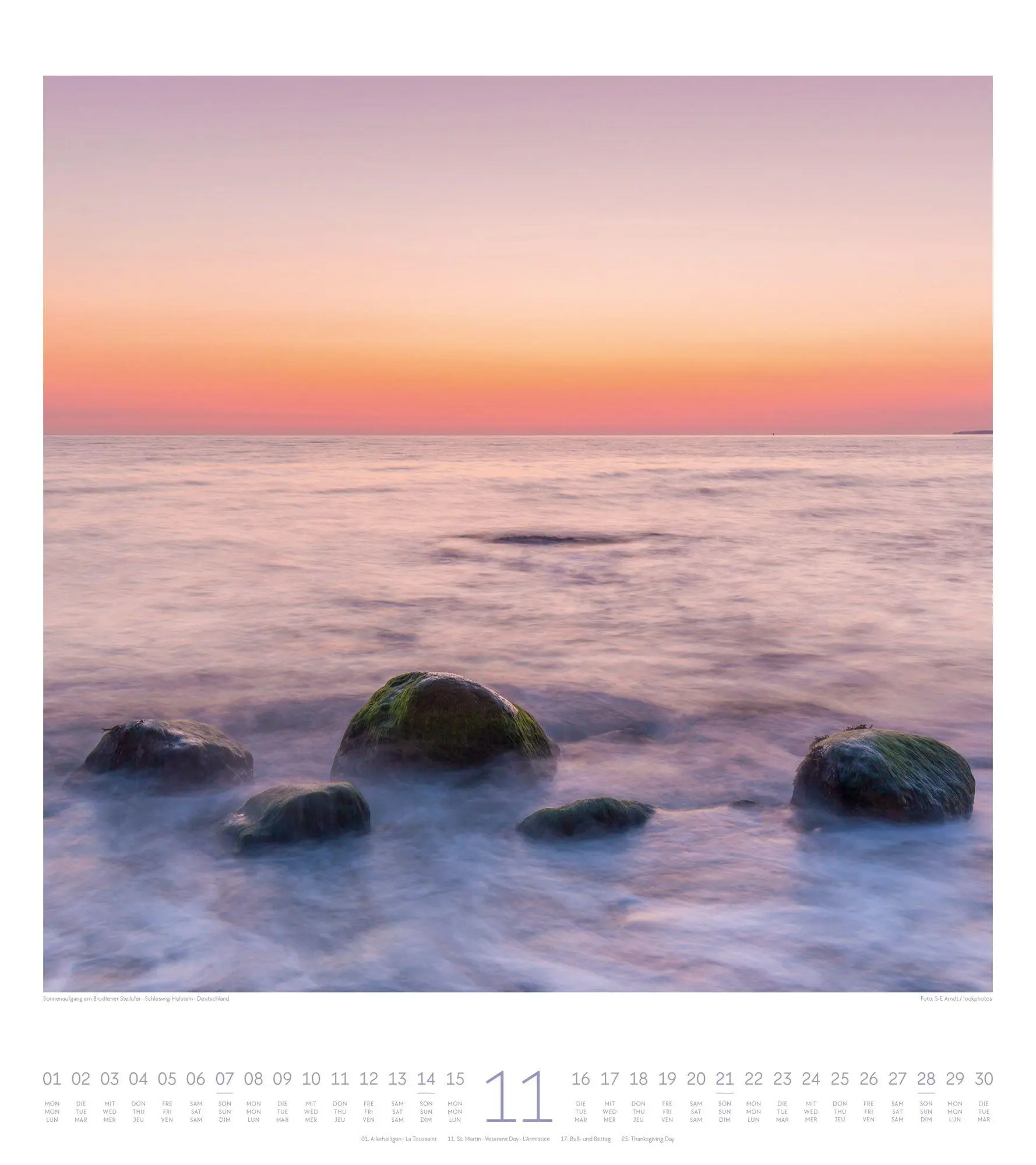 Bild: 9783838427782 | Meeresstille Kalender 2027 | Ackermann Kunstverlag GmbH | Kalender
