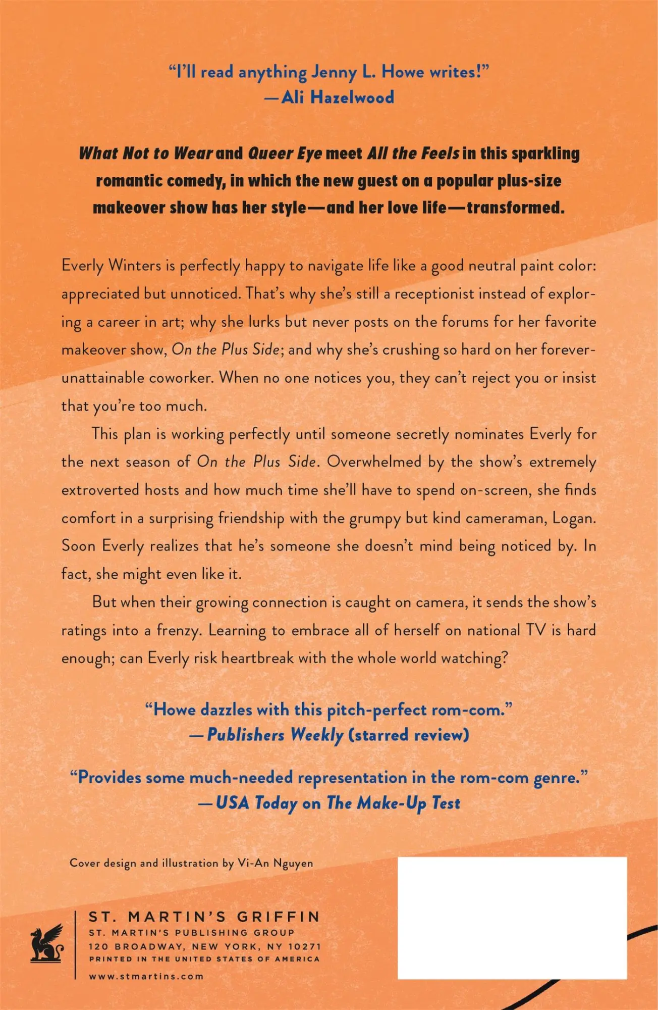 Rückseite: 9781250837882 | On the Plus Side | Jenny L. Howe | Taschenbuch | Englisch | 2024