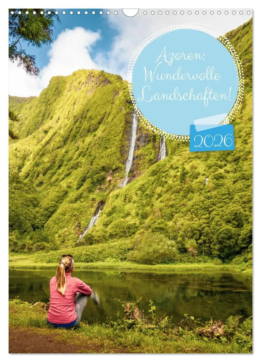 Cover: 9783516287882 | Azoren: Wundervolle Landschaften (Wandkalender 2026 DIN A3 hoch),...