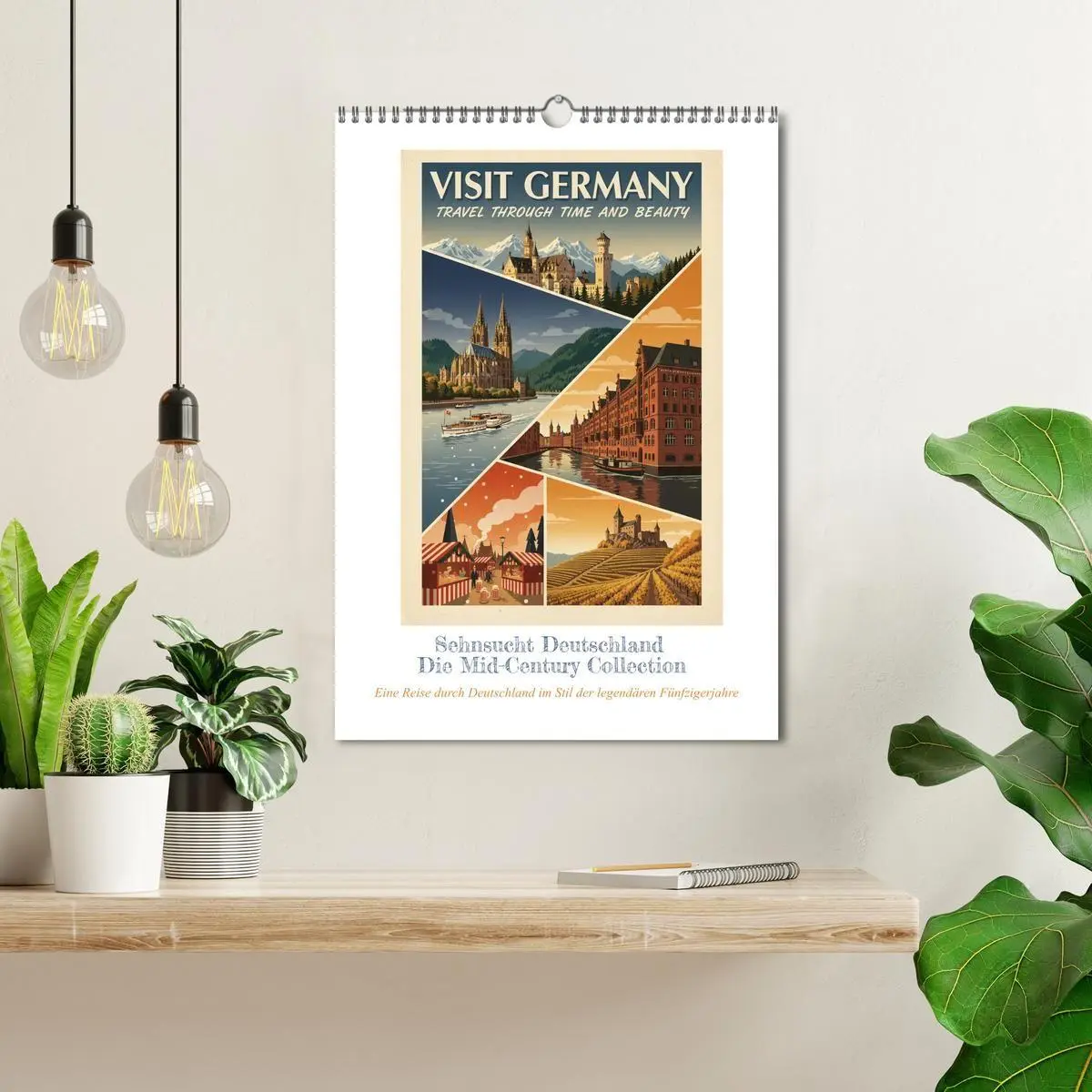 Bild: 9783516807882 | Sehnsucht Deutschland - Die Mid-Century Collection (Wandkalender...