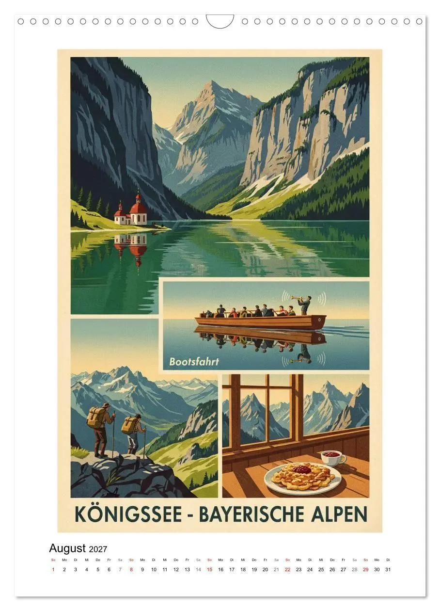 Bild: 9783516807882 | Sehnsucht Deutschland - Die Mid-Century Collection (Wandkalender...