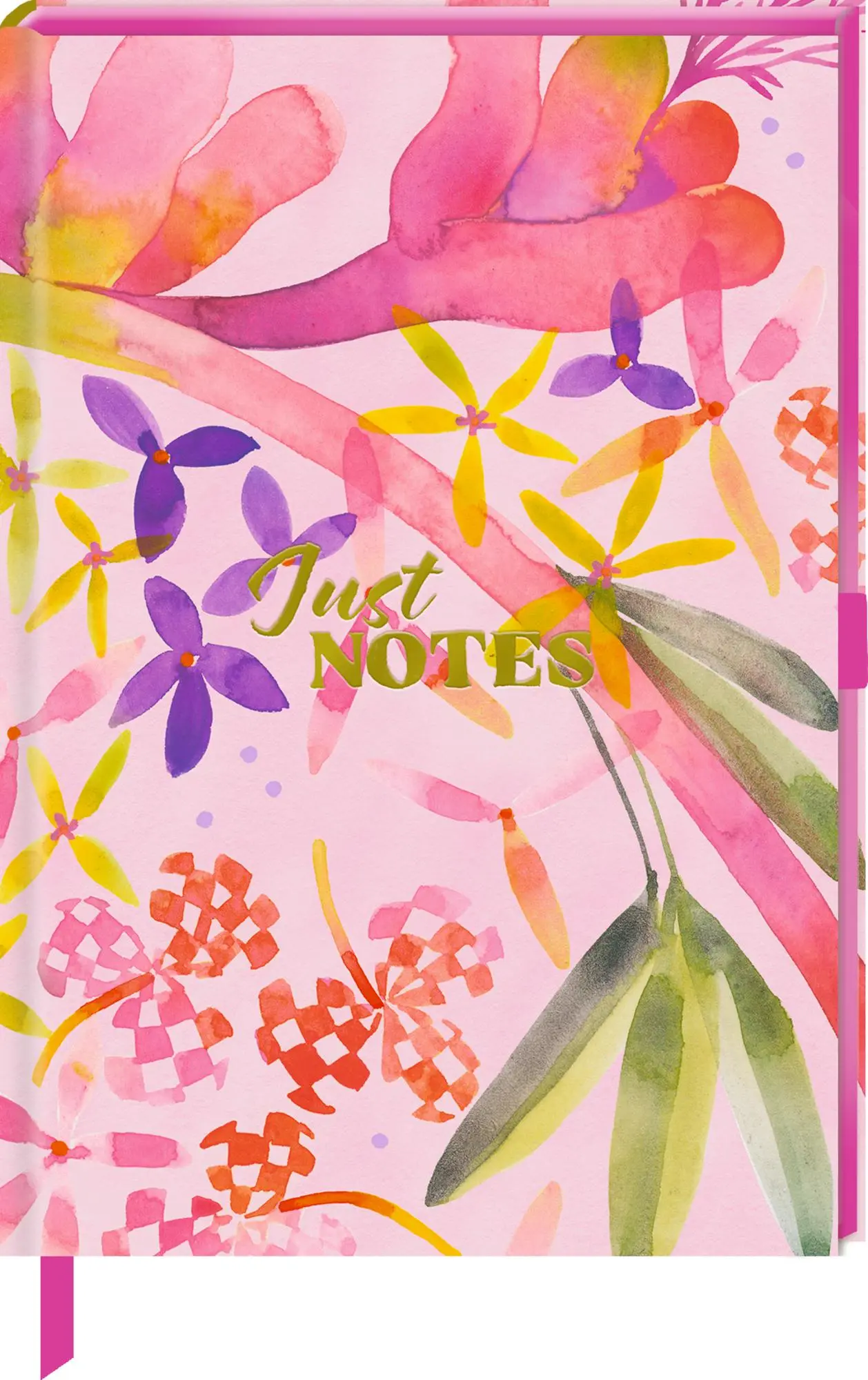 Cover: 4050003957982 | Notizbuch DIN A5 - Just Notes (PINK) | Kreuzraster | Buch | 176 S.