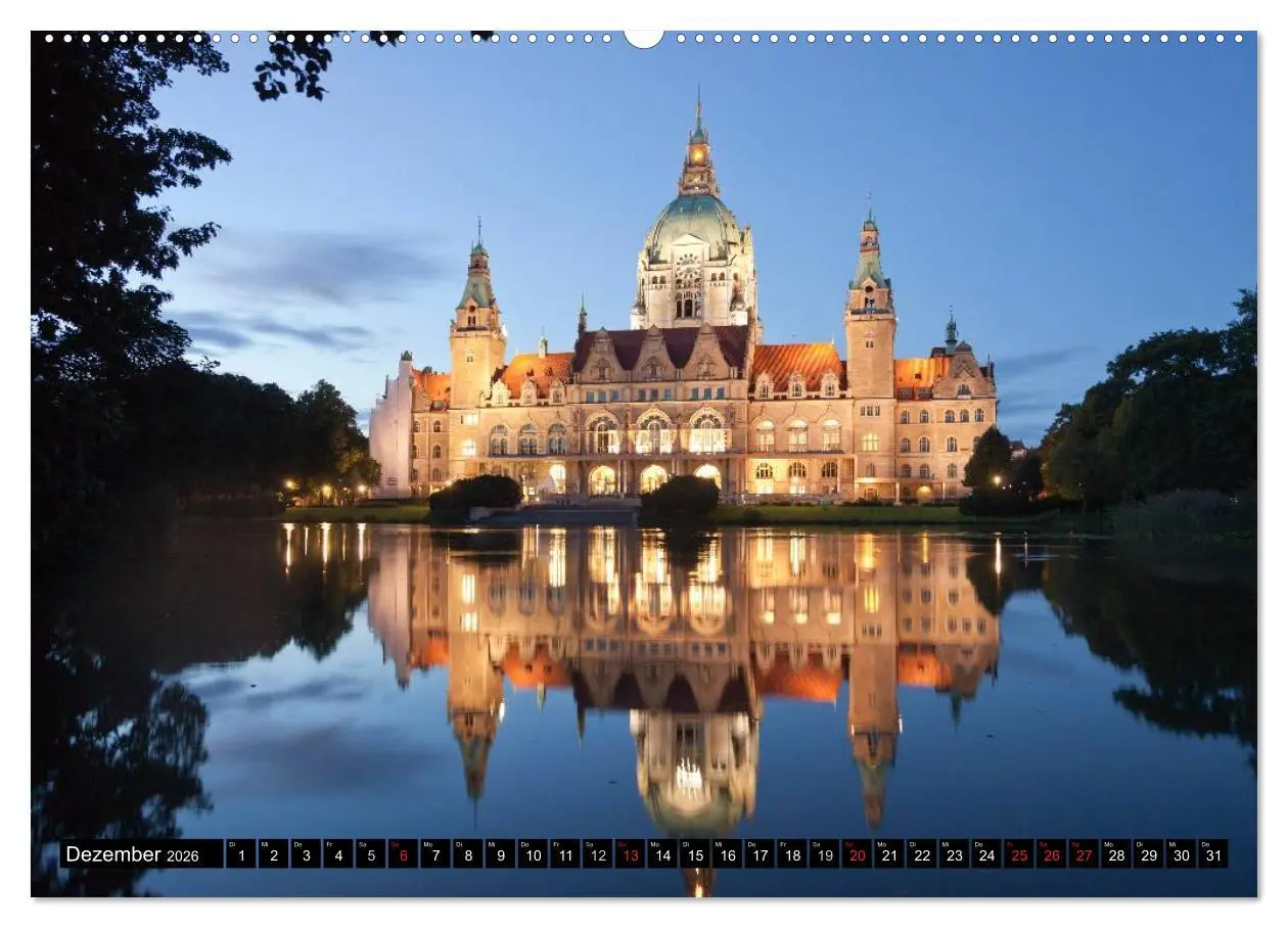 Bild: 9783516037982 | Deutschlands Hauptstädte (Wandkalender 2026 DIN A2 quer), CALVENDO...