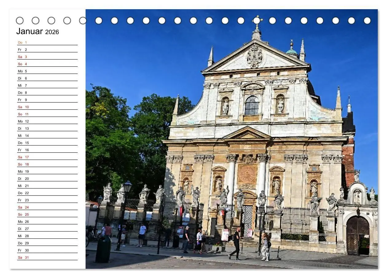 Bild: 9783516657982 | Besucht doch mal Krakau (Tischkalender 2026 DIN A5 quer), CALVENDO...