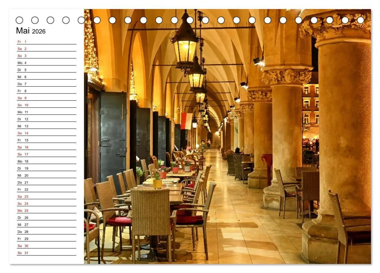 Bild: 9783516657982 | Besucht doch mal Krakau (Tischkalender 2026 DIN A5 quer), CALVENDO...