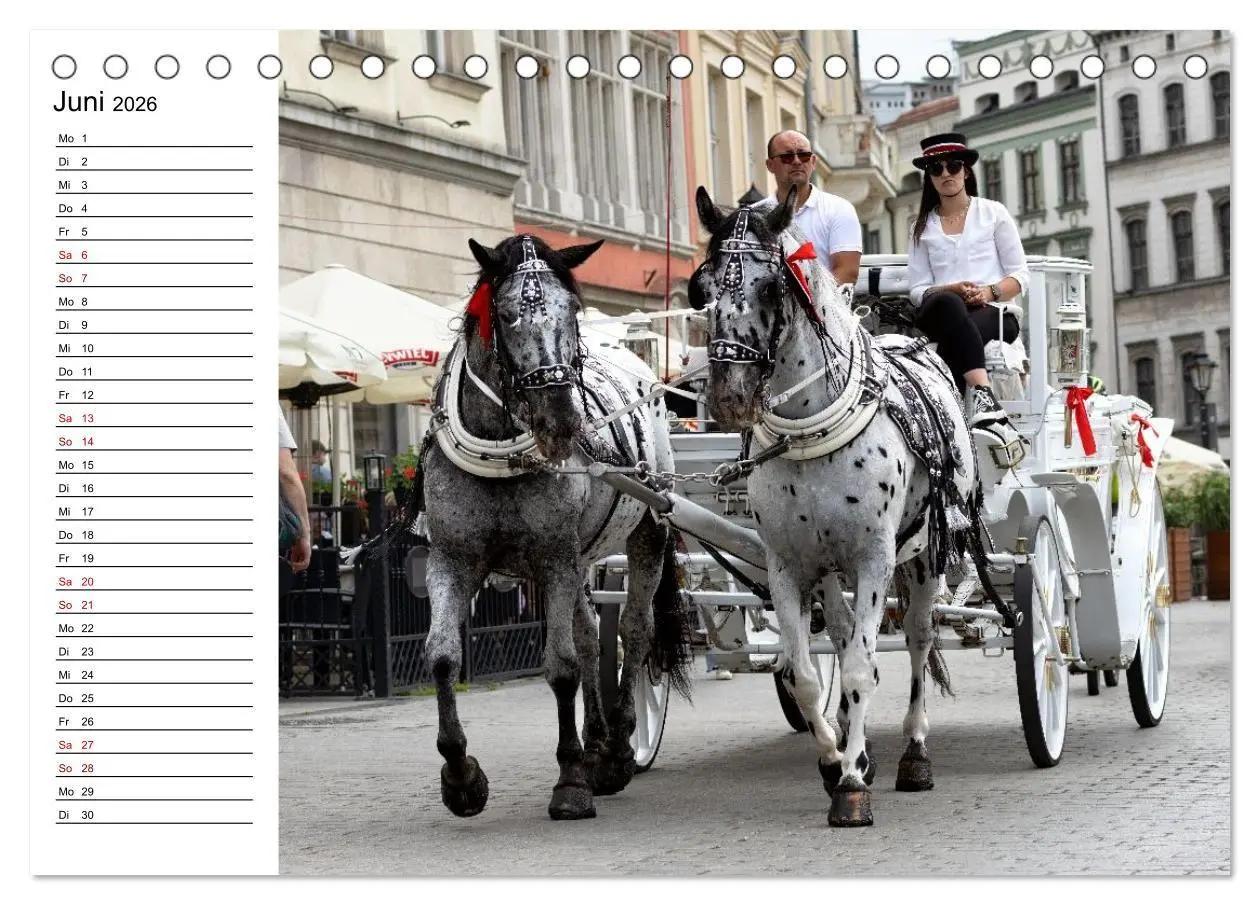 Bild: 9783516657982 | Besucht doch mal Krakau (Tischkalender 2026 DIN A5 quer), CALVENDO...