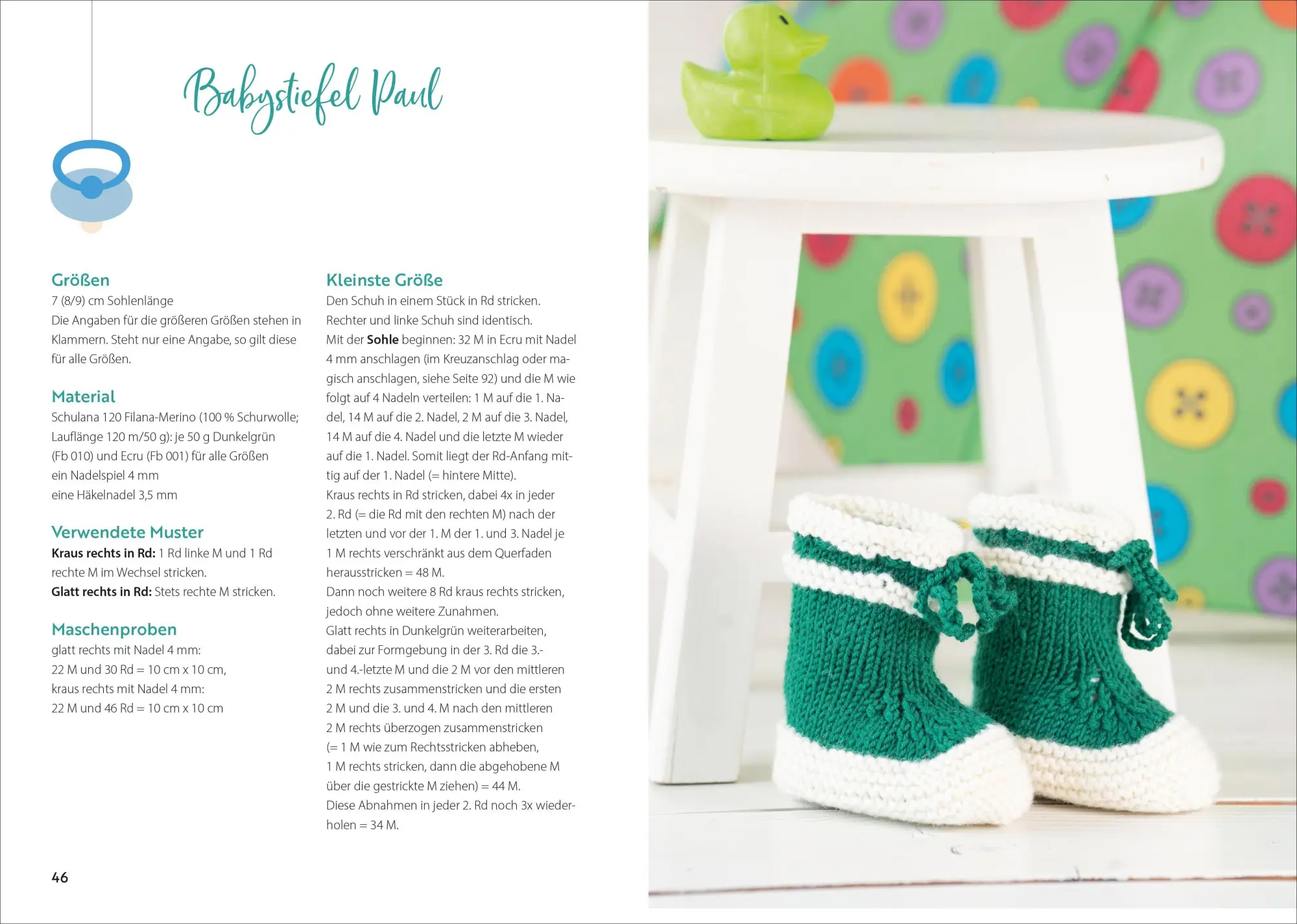 Bild: 9783841067982 | Süße Babyschühchen stricken | Von 0 bis 24 Monate | Babette Ulmer