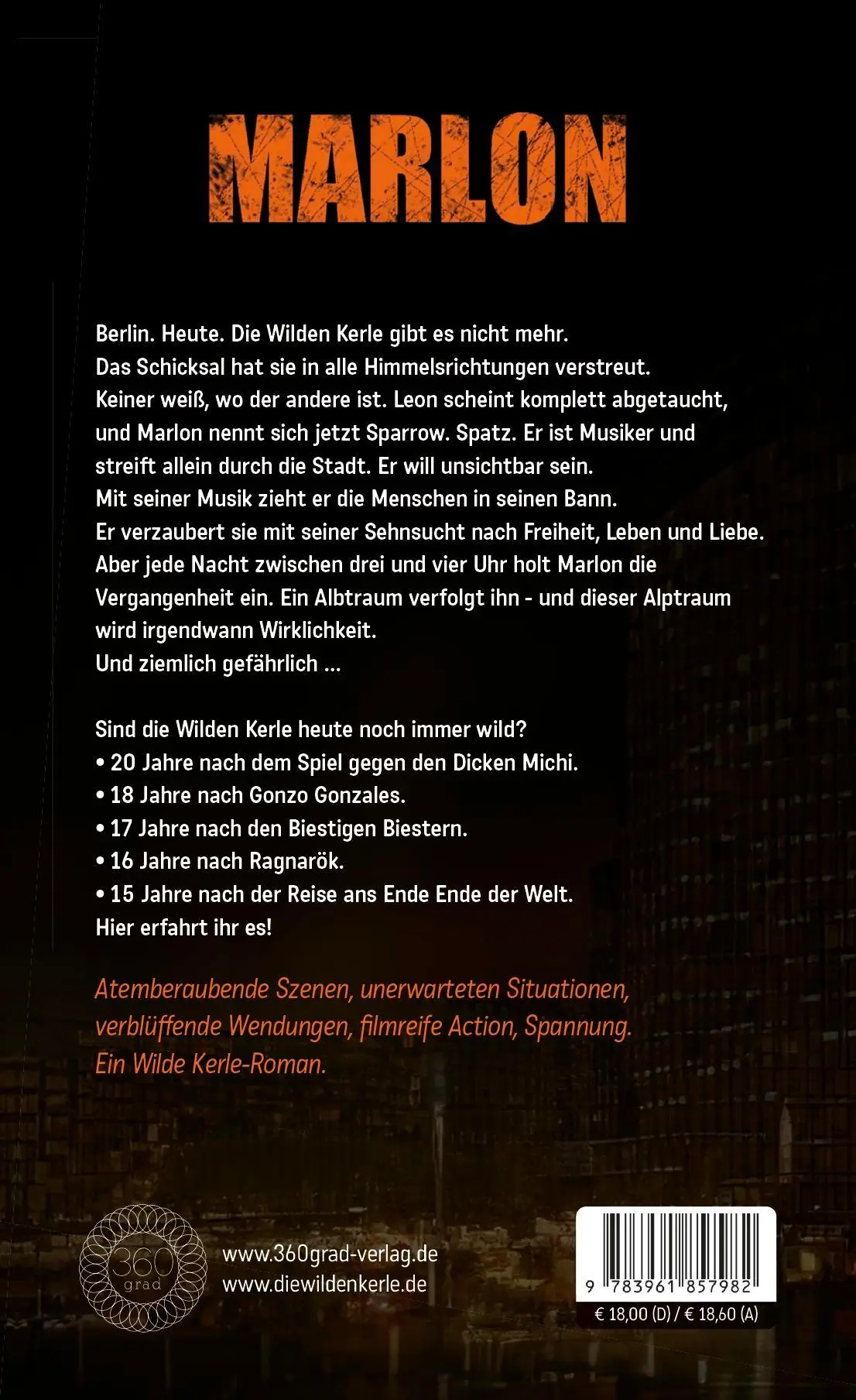 Bild: 9783961857982 | MARLON - Wenn Träume erwachsen werden | Joachim Masannek | Taschenbuch
