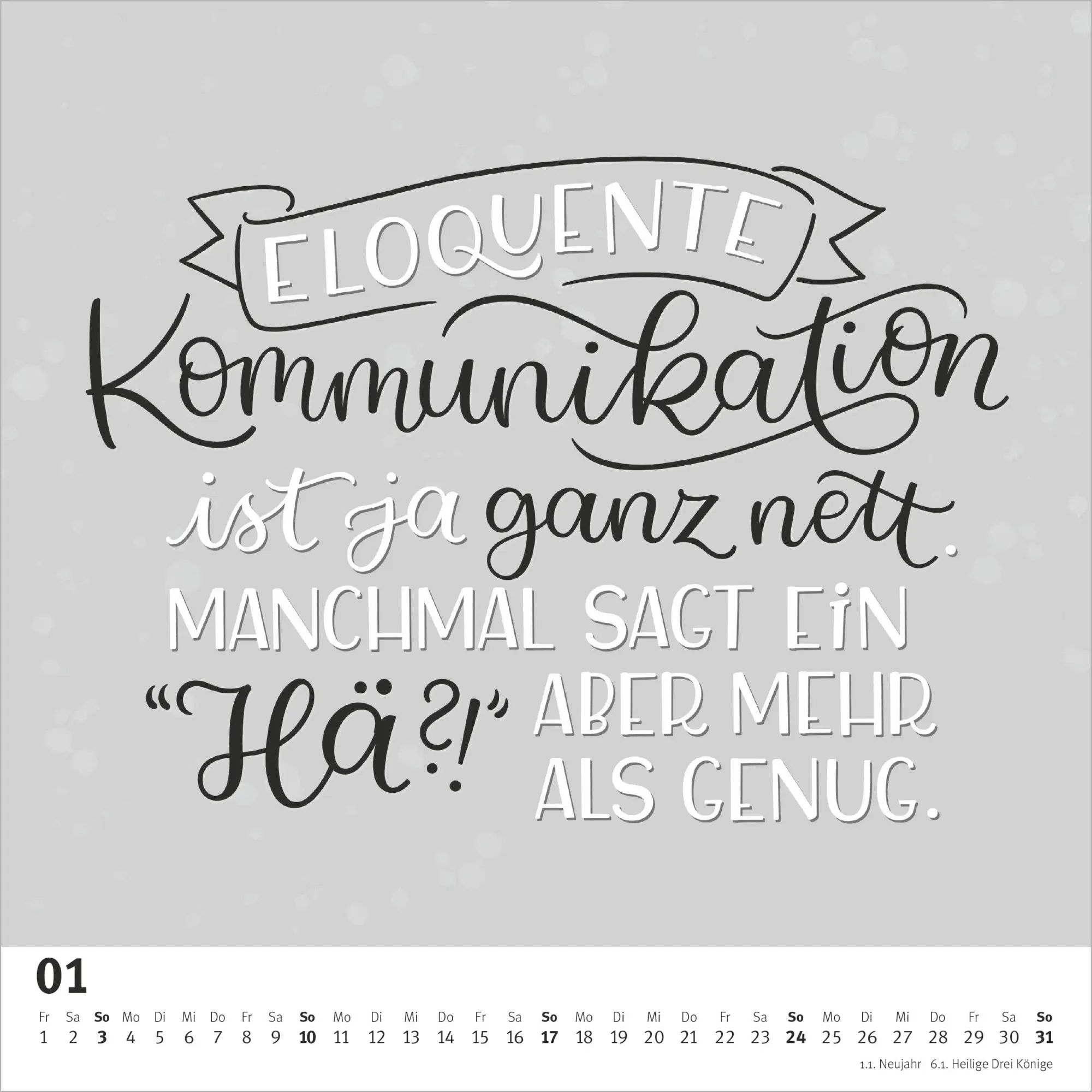 Bild: 4069095018082 | Funny Quotes im Quadrat 2027 | Neumann Verlage GmbH &amp; Co KG | Kalender