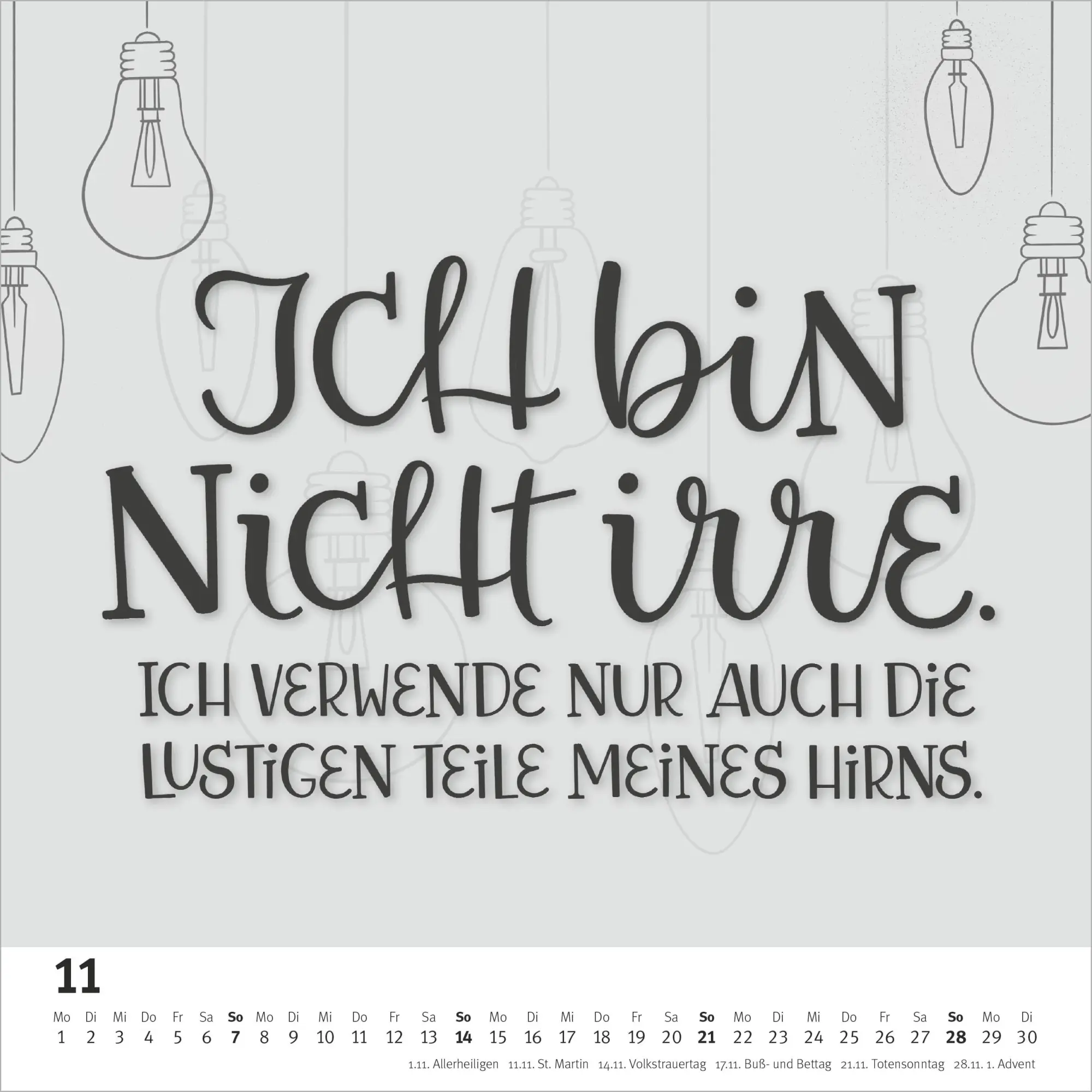 Bild: 4069095018082 | Funny Quotes im Quadrat 2027 | Neumann Verlage GmbH &amp; Co KG | Kalender