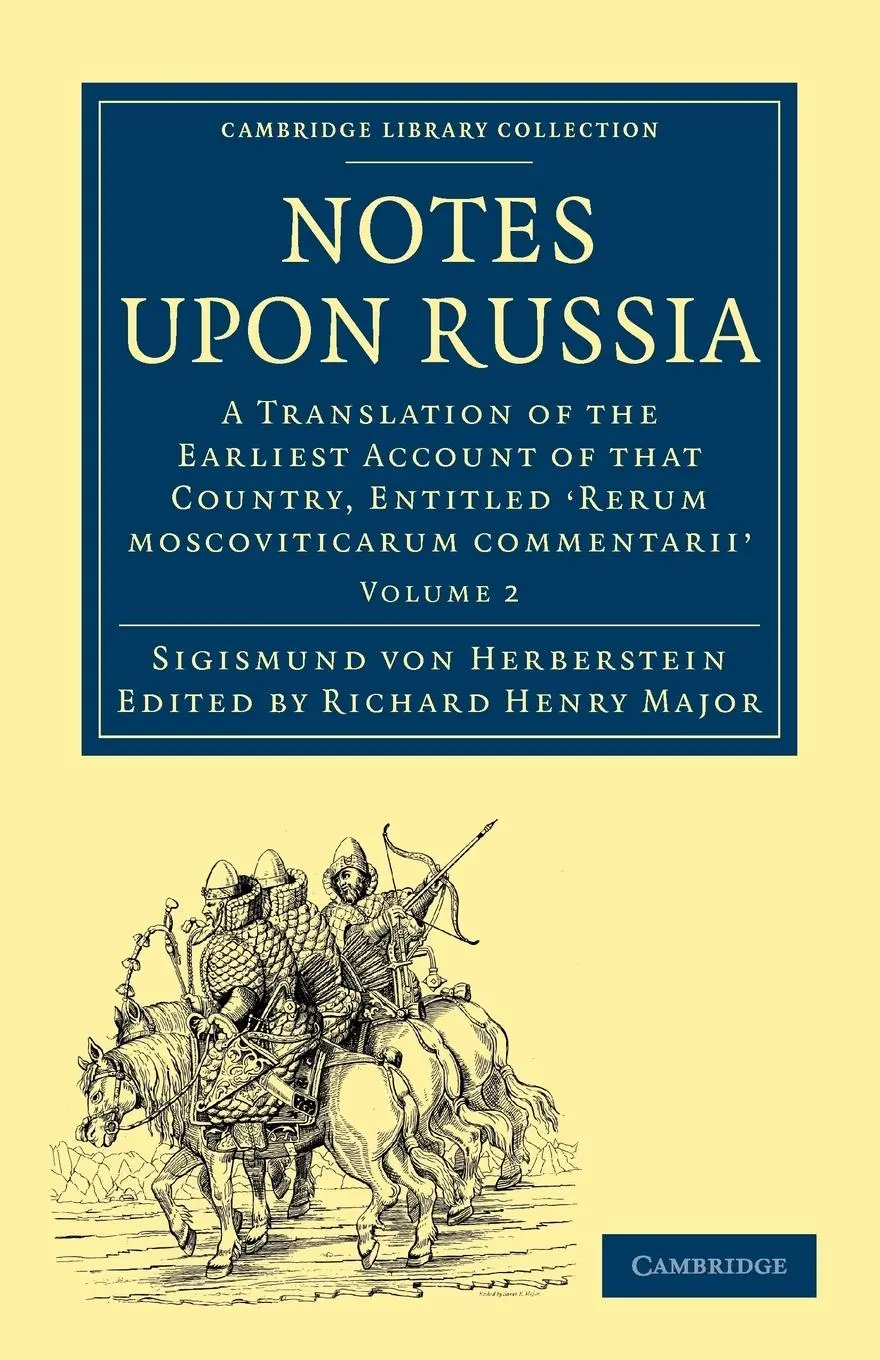 Cover: 9781108008082 | Notes Upon Russia | Sigismund von Herberstein | Taschenbuch | Englisch