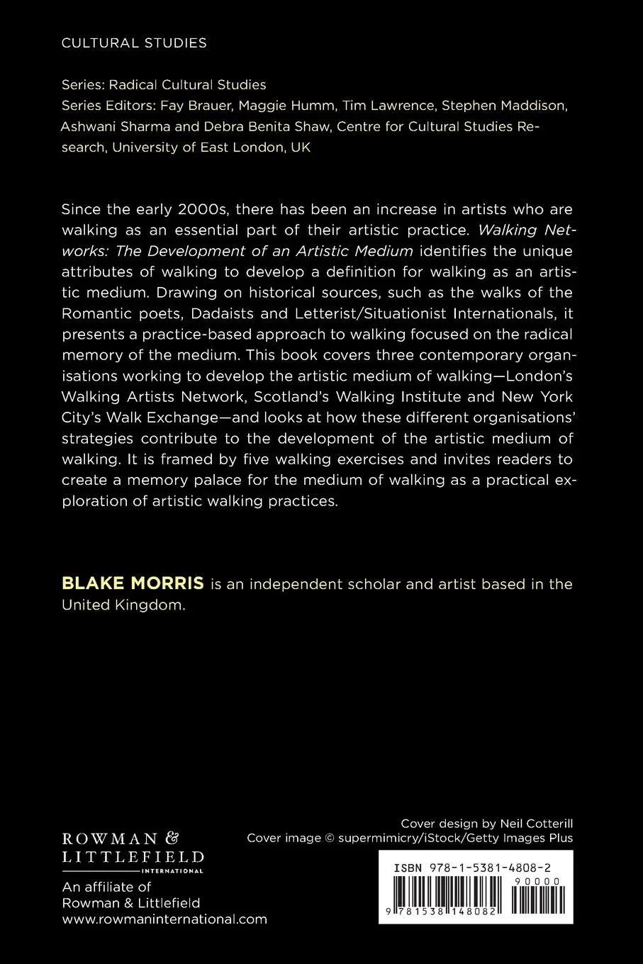 Rückseite: 9781538148082 | Walking Networks | The Development of an Artistic Medium | Morris