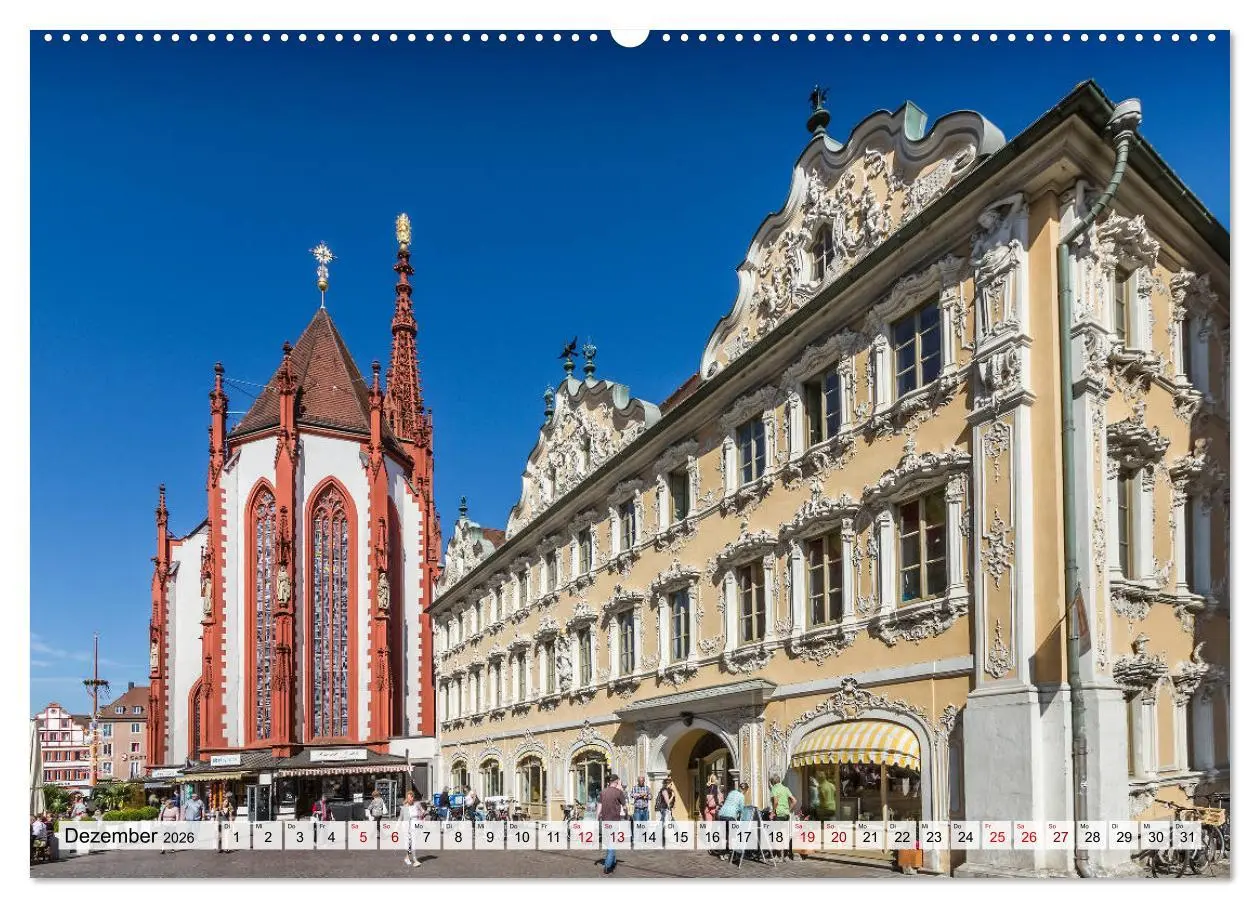 Bild: 9783457768082 | WÜRZBURG Historisches Stadtherz (Wandkalender 2026 DIN A2 quer),...