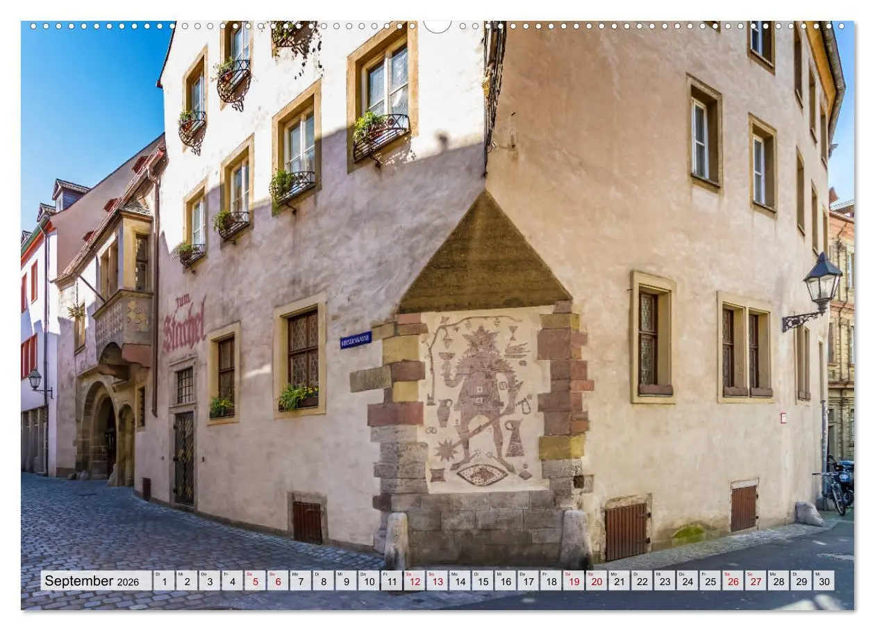 Bild: 9783457768082 | WÜRZBURG Historisches Stadtherz (Wandkalender 2026 DIN A2 quer),...