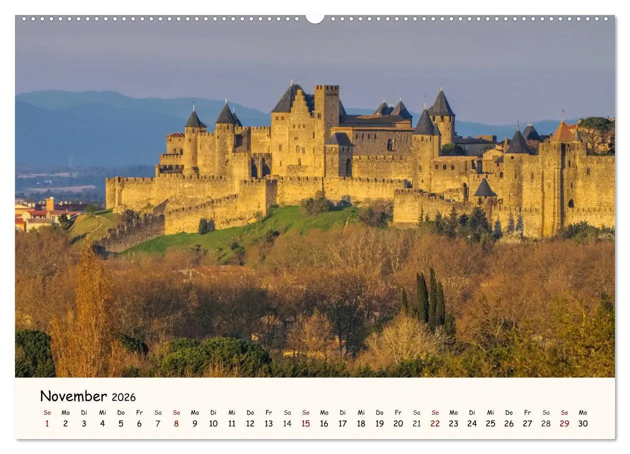 Bild: 9783457908082 | Cite von Carcassonne - Zeitreise ins Mittelalter (Wandkalender 2026...